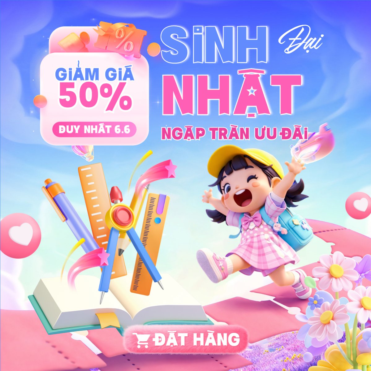 Đại tiệc sinh nhật ngập tràn ưu đãi
