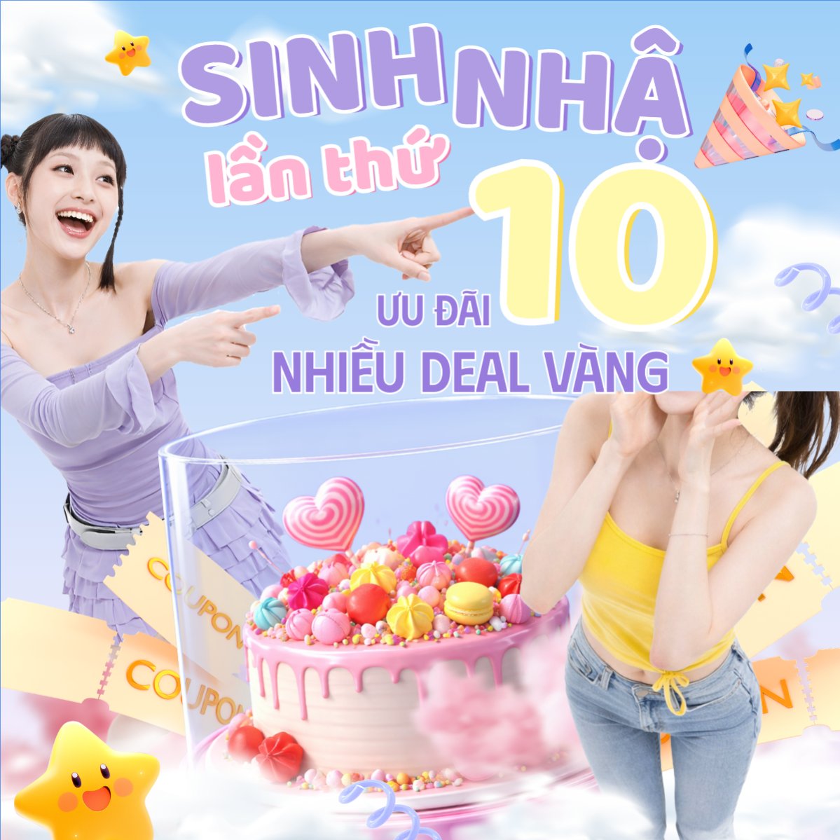 Giảm giá sinh nhật 