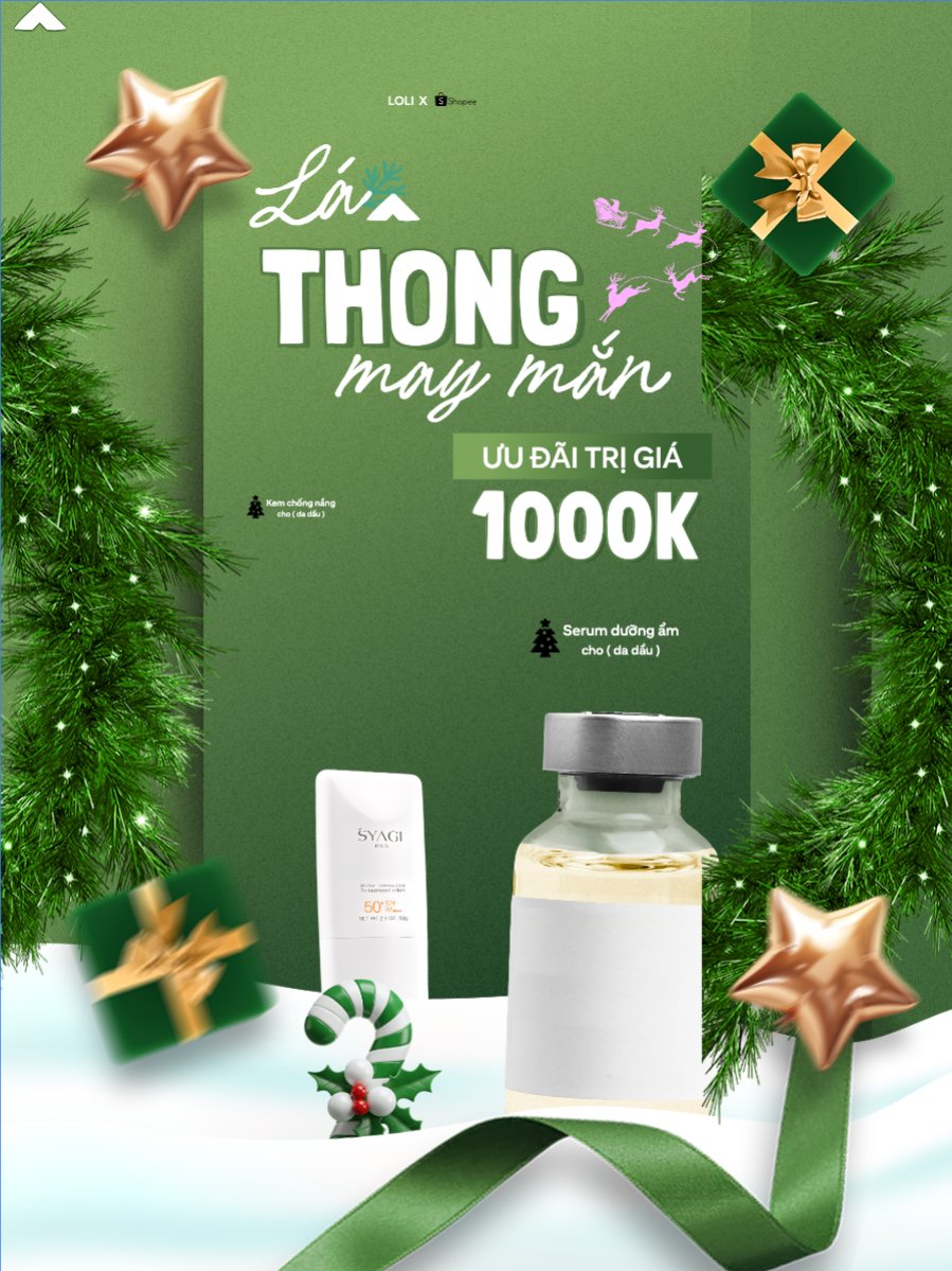 Lá thông may mắn