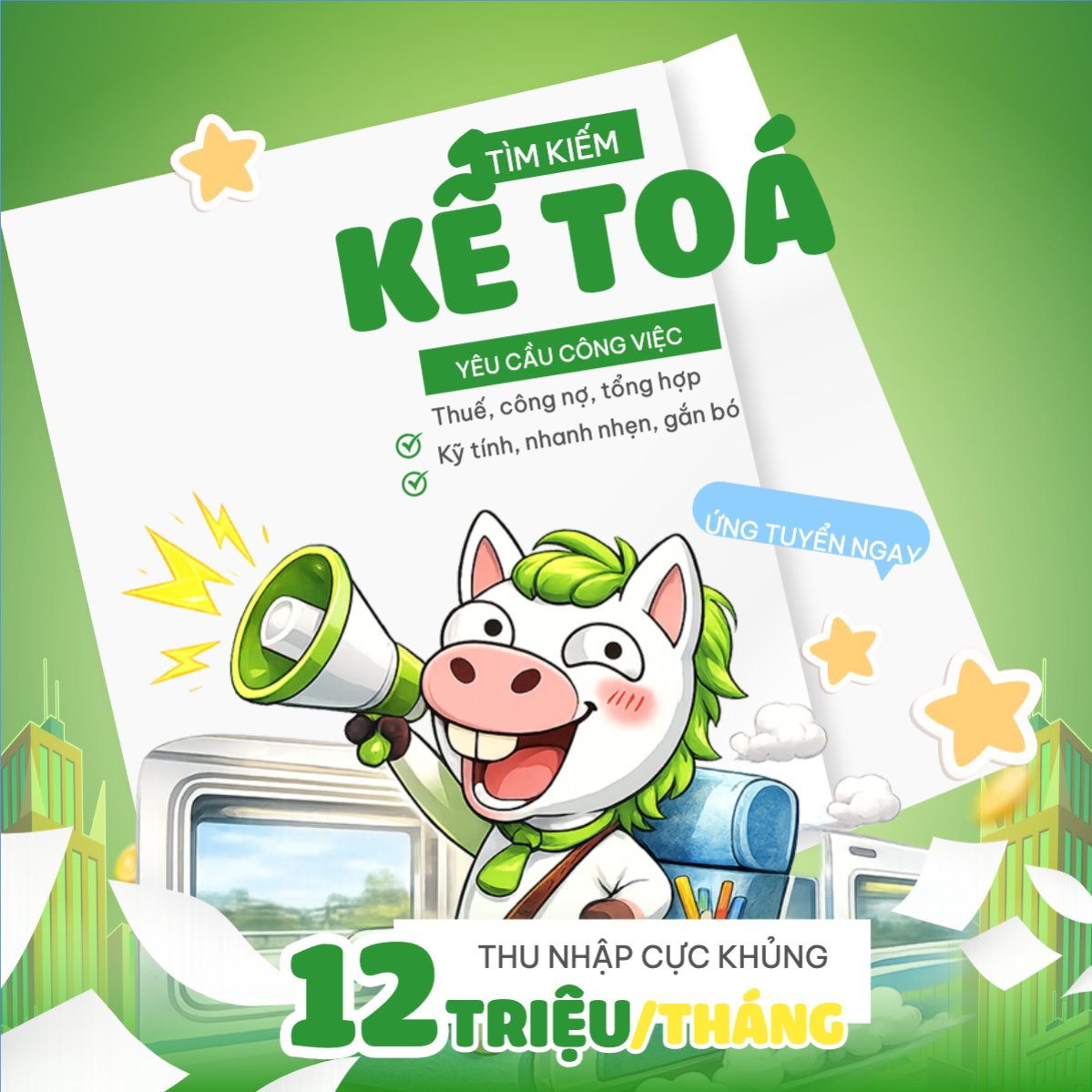 Thông báo tuyển dụng Kế toán