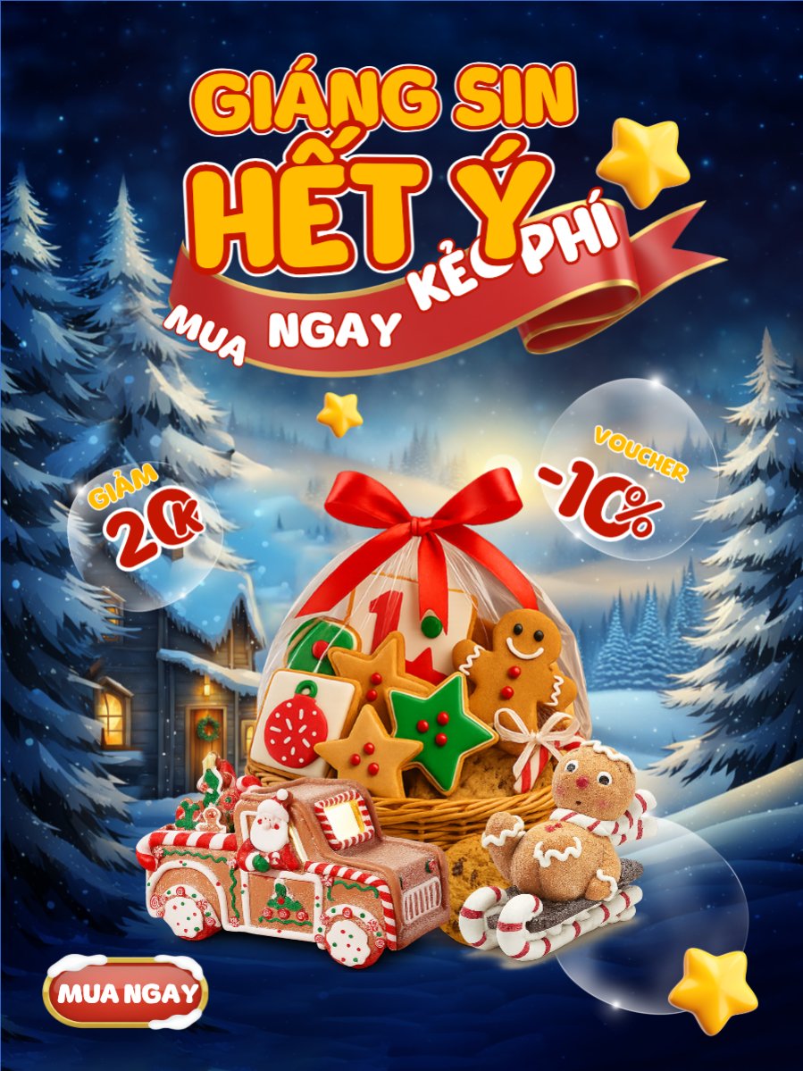 Giáng sinh hết ý mua ngay kẻo phí