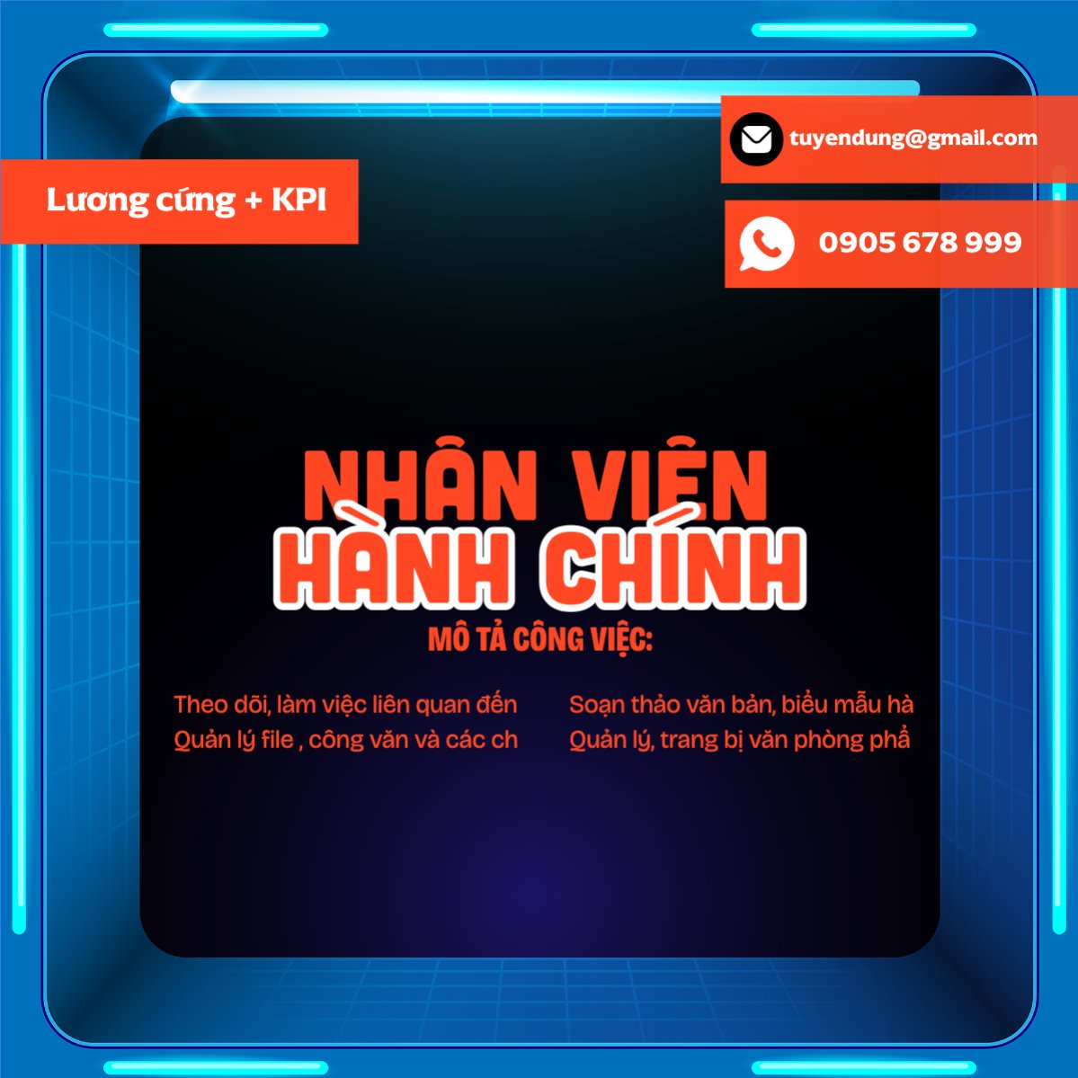 Tuyển dụng nhân viên hành chính