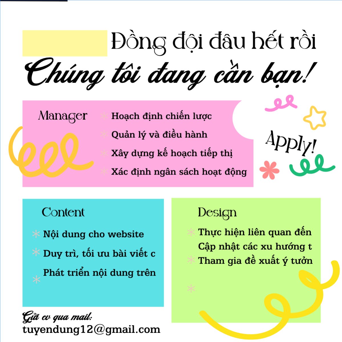 Tuyển dụng nhân tài