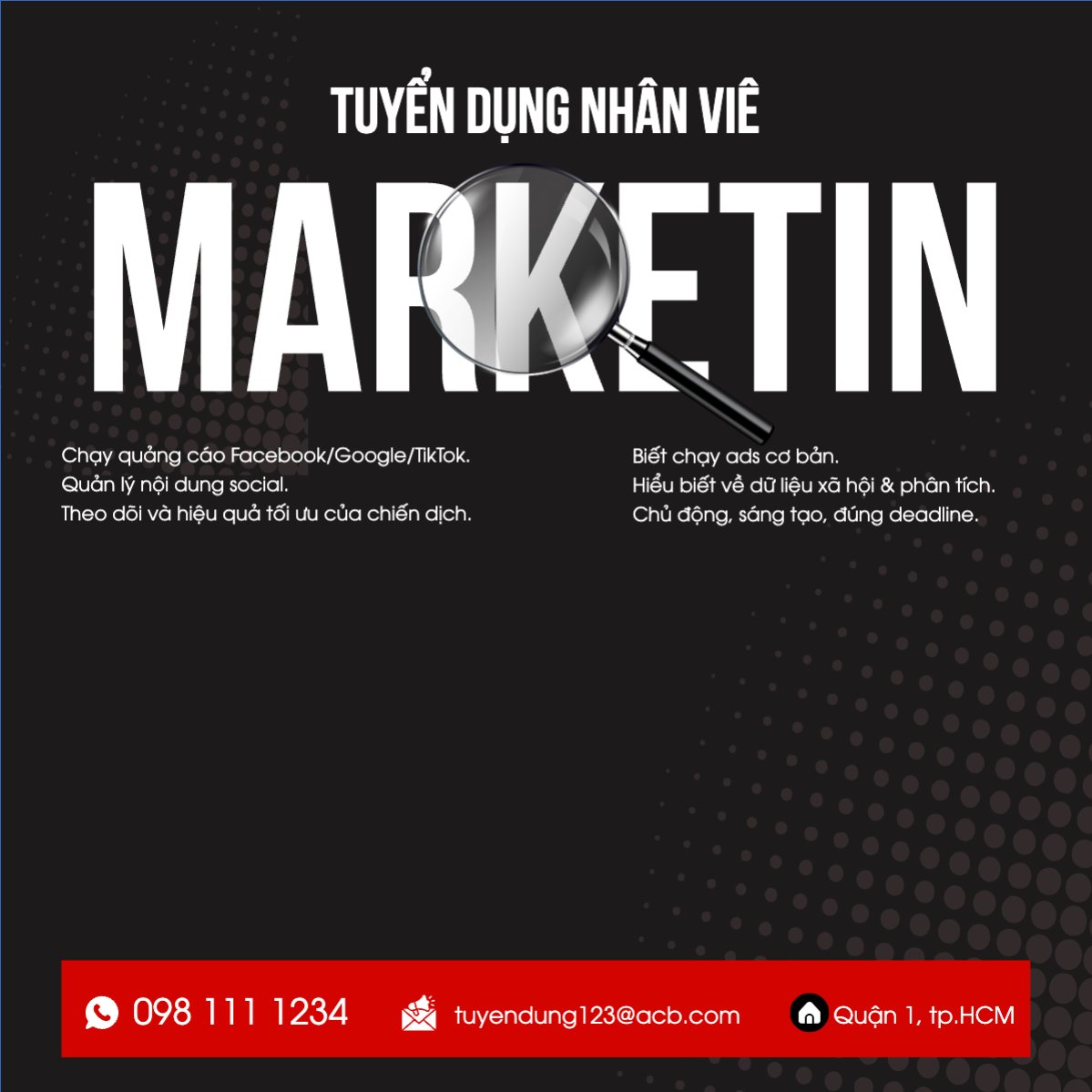 Tuyển dụng marketing