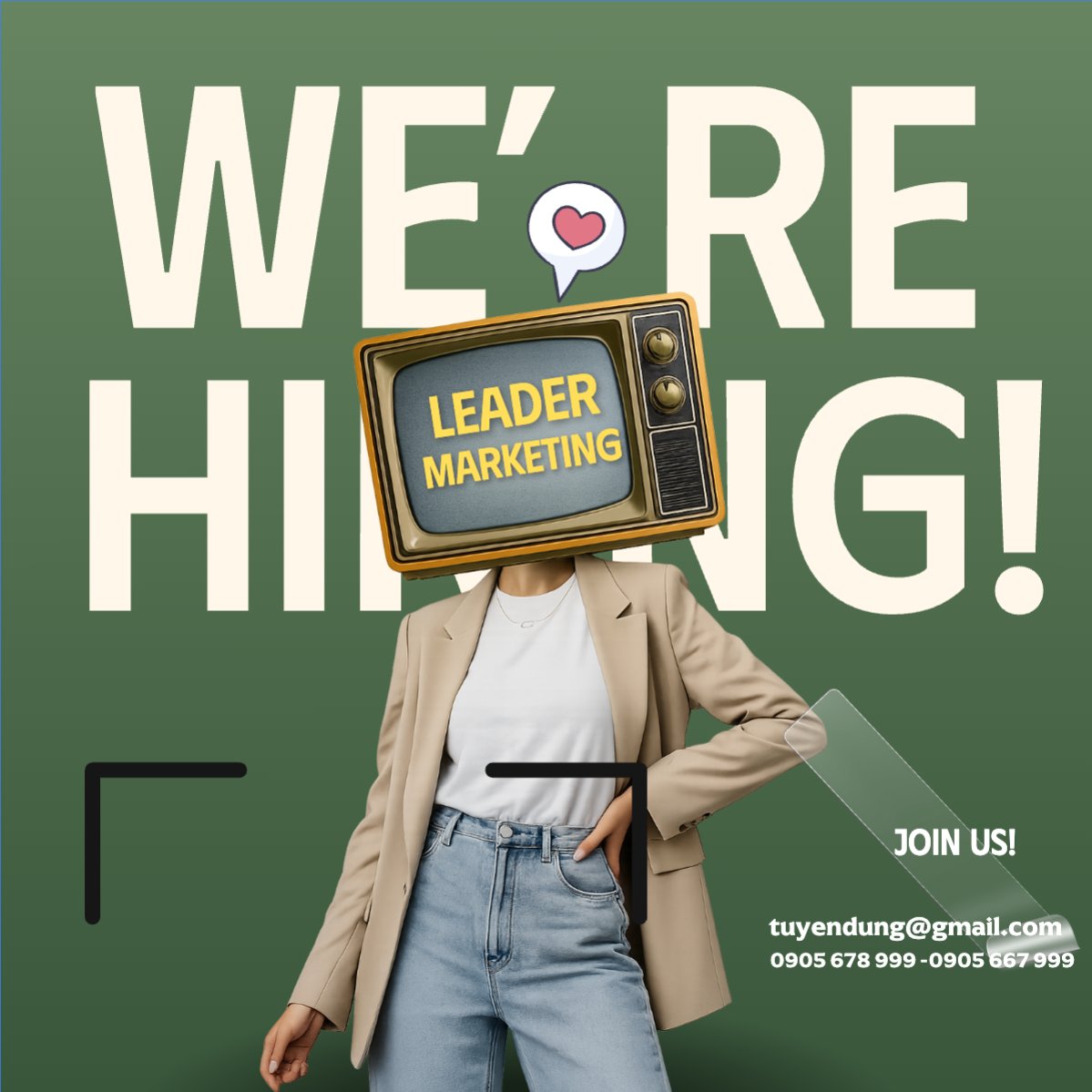We're hiring