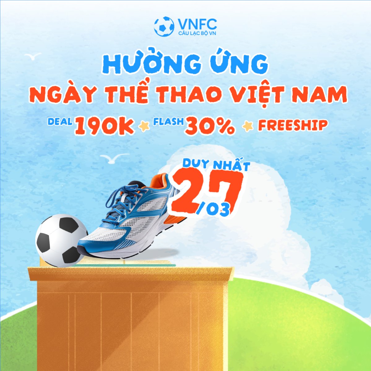 Hướng ứng ngày thể thao Việt Nam 27/3
