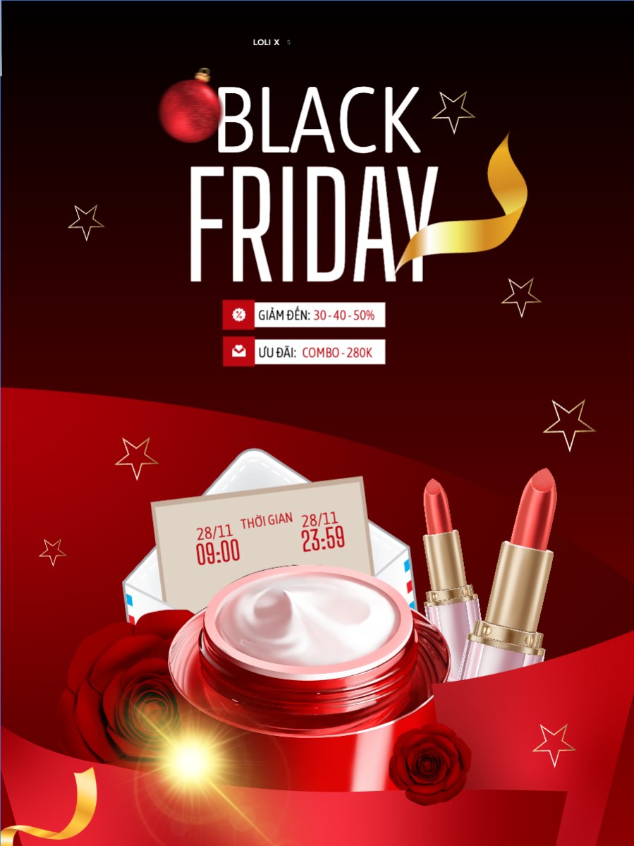 Black friday giảm giá