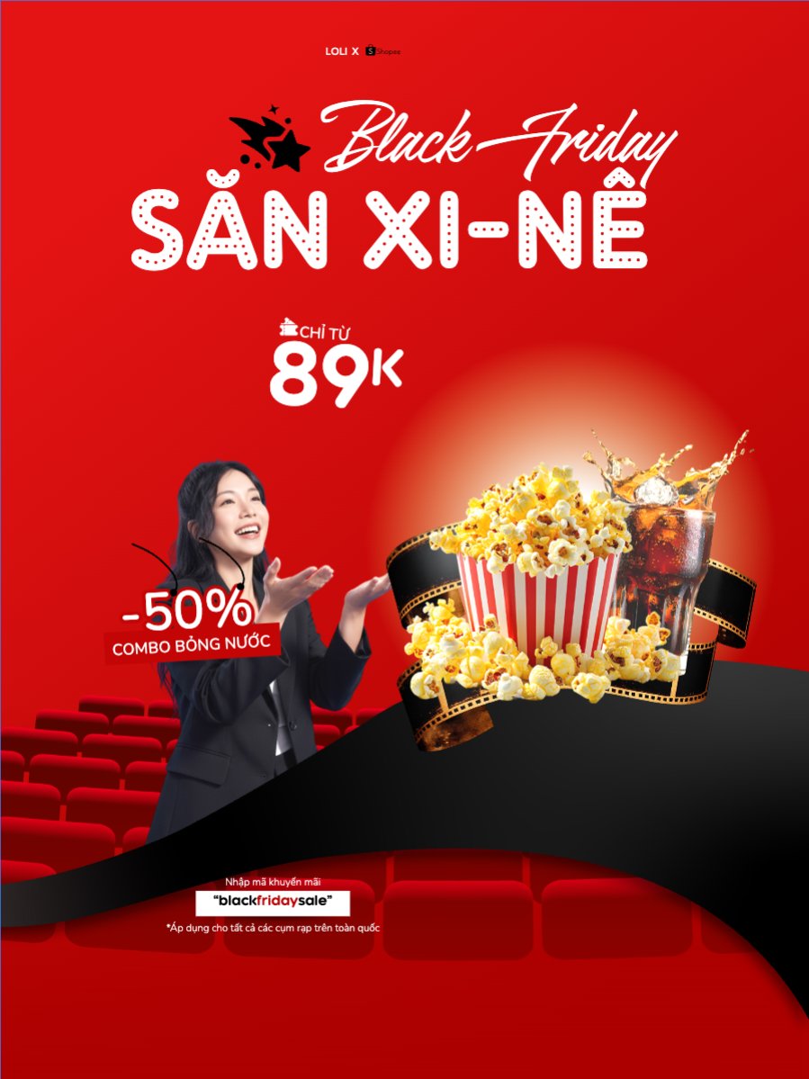 Black Friday săn xi-nê