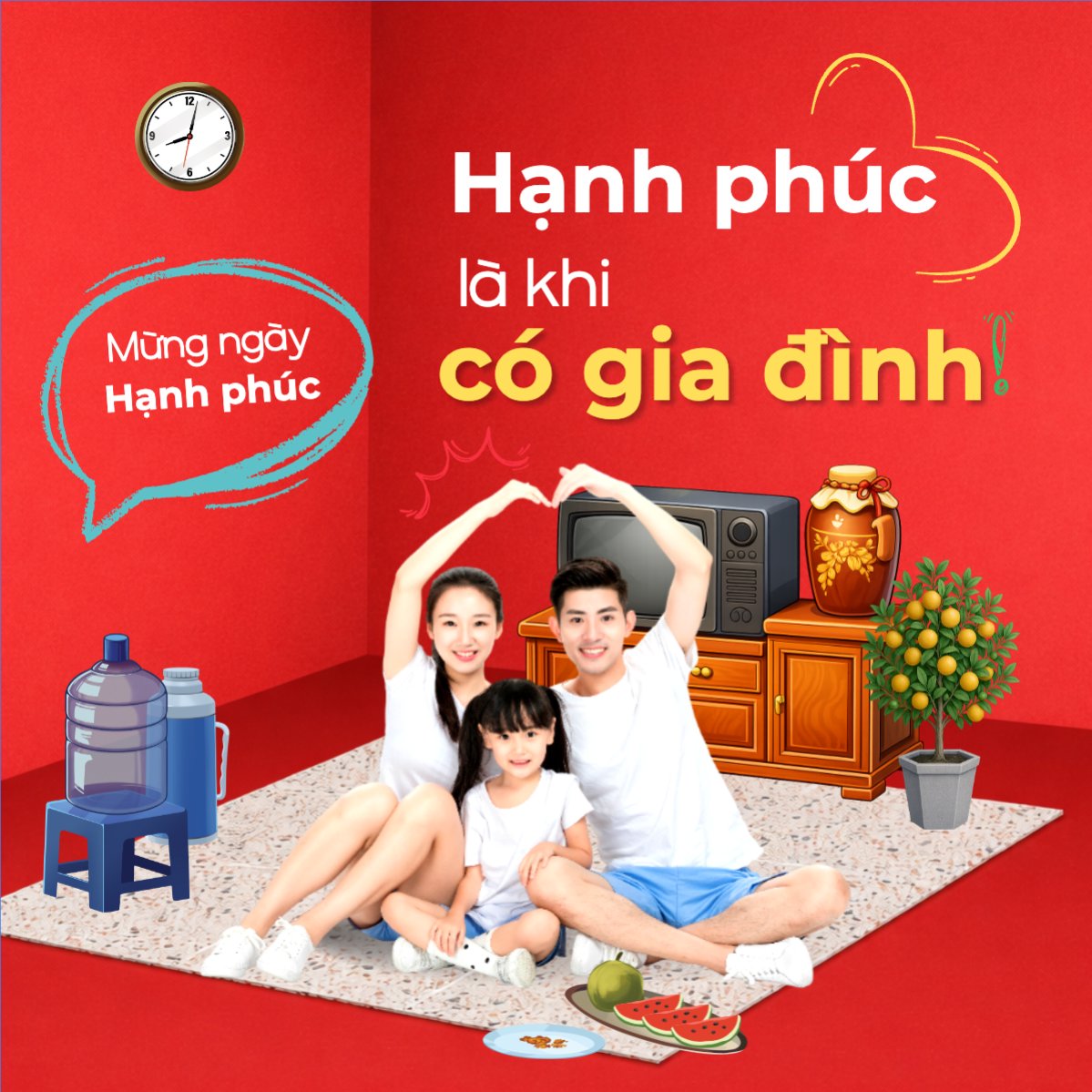 Mừng ngày hạnh phúc