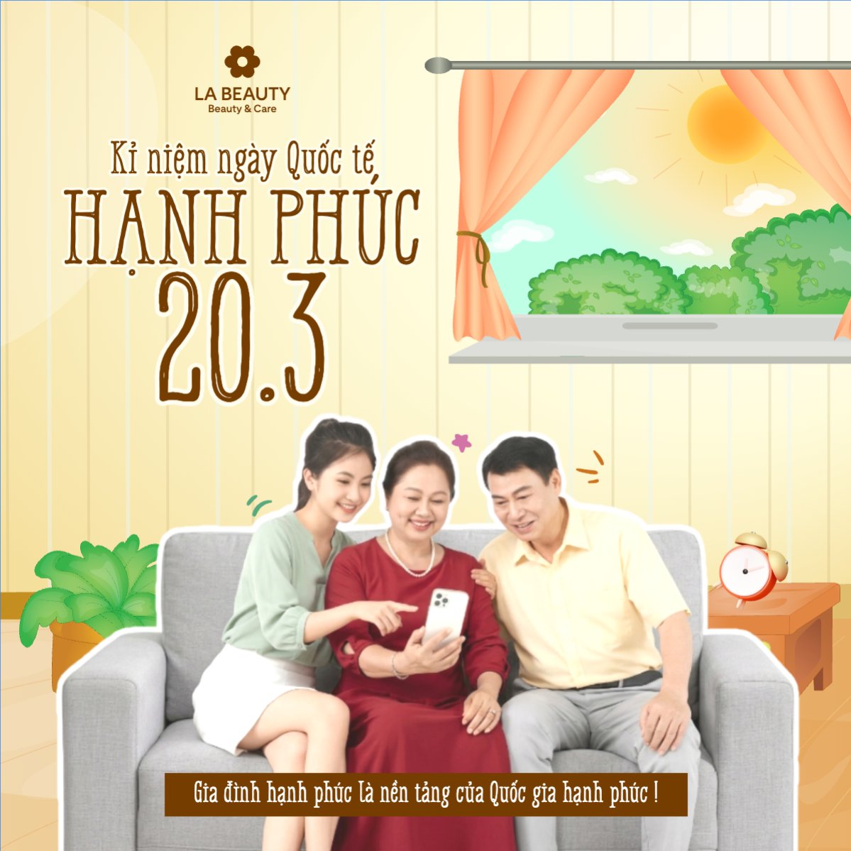 Kỉ niệm ngày Quốc Tế Hạnh Phúc 20/3