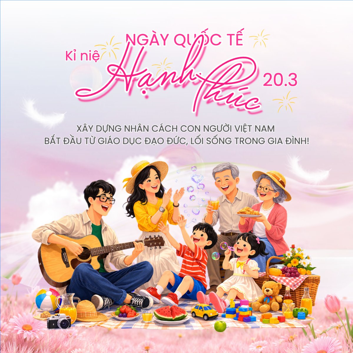 Kỉ niệm ngày Quốc Tế Hạnh Phúc 20/3