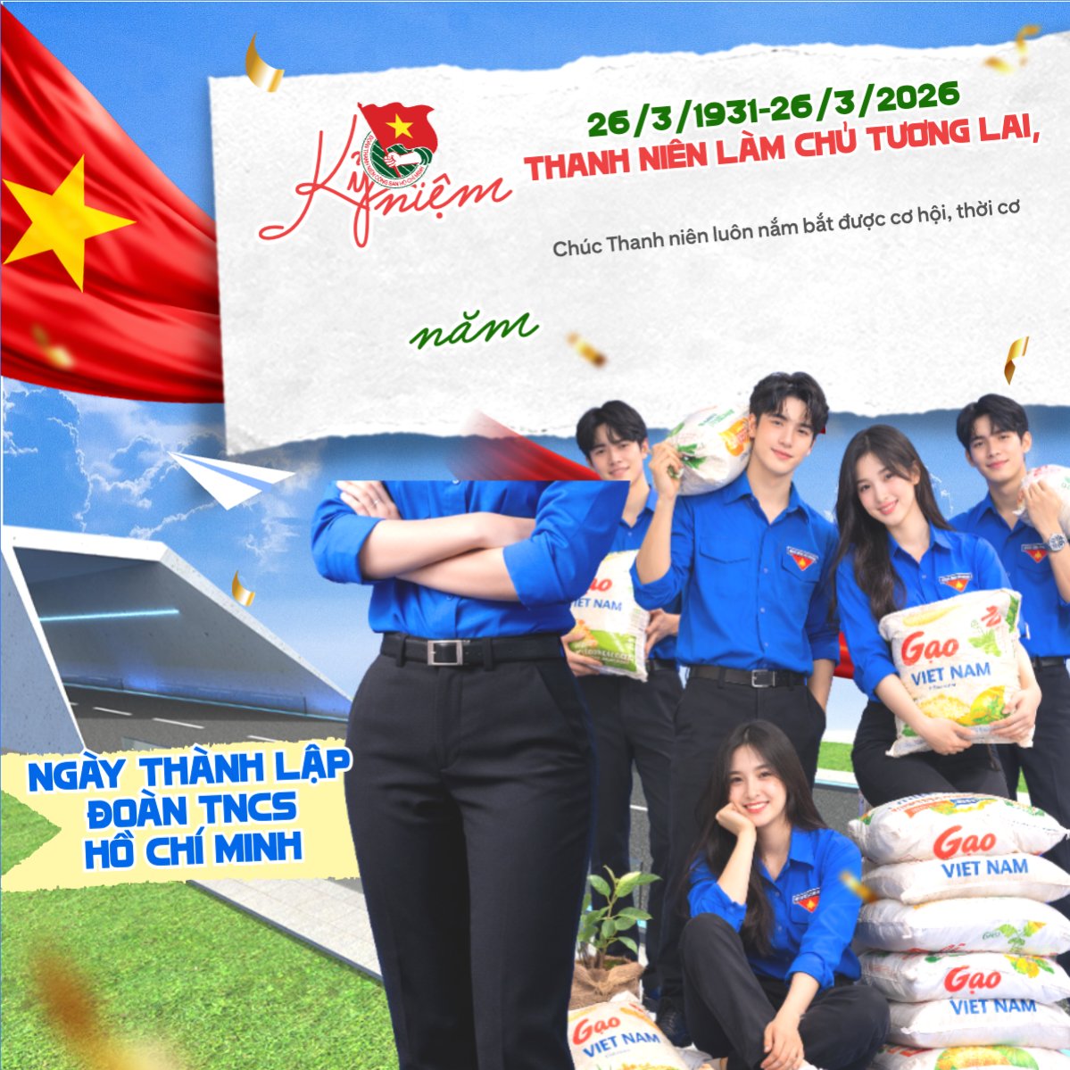 Thanh niên làm chủ tương lai, tuổi trẻ xây dựng Đất nước