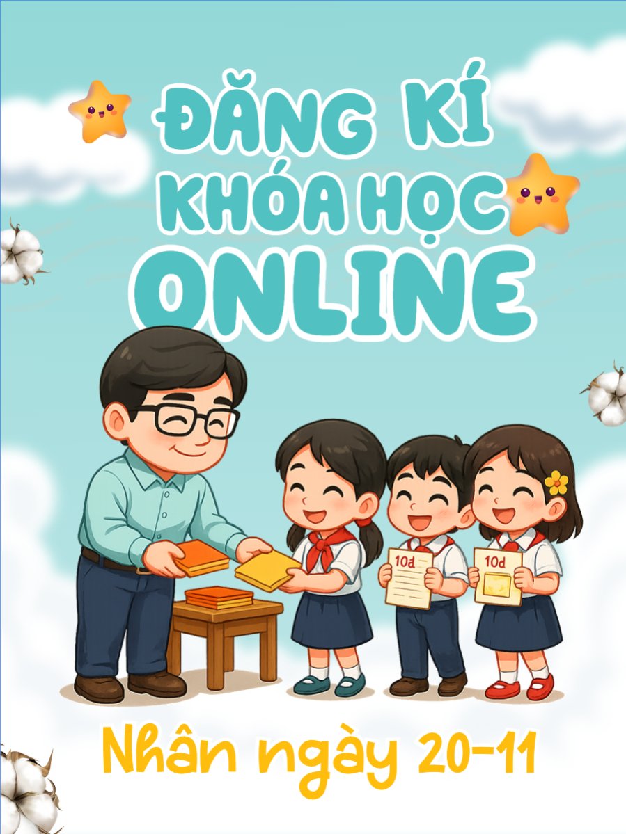 Đăng kí khóa học online