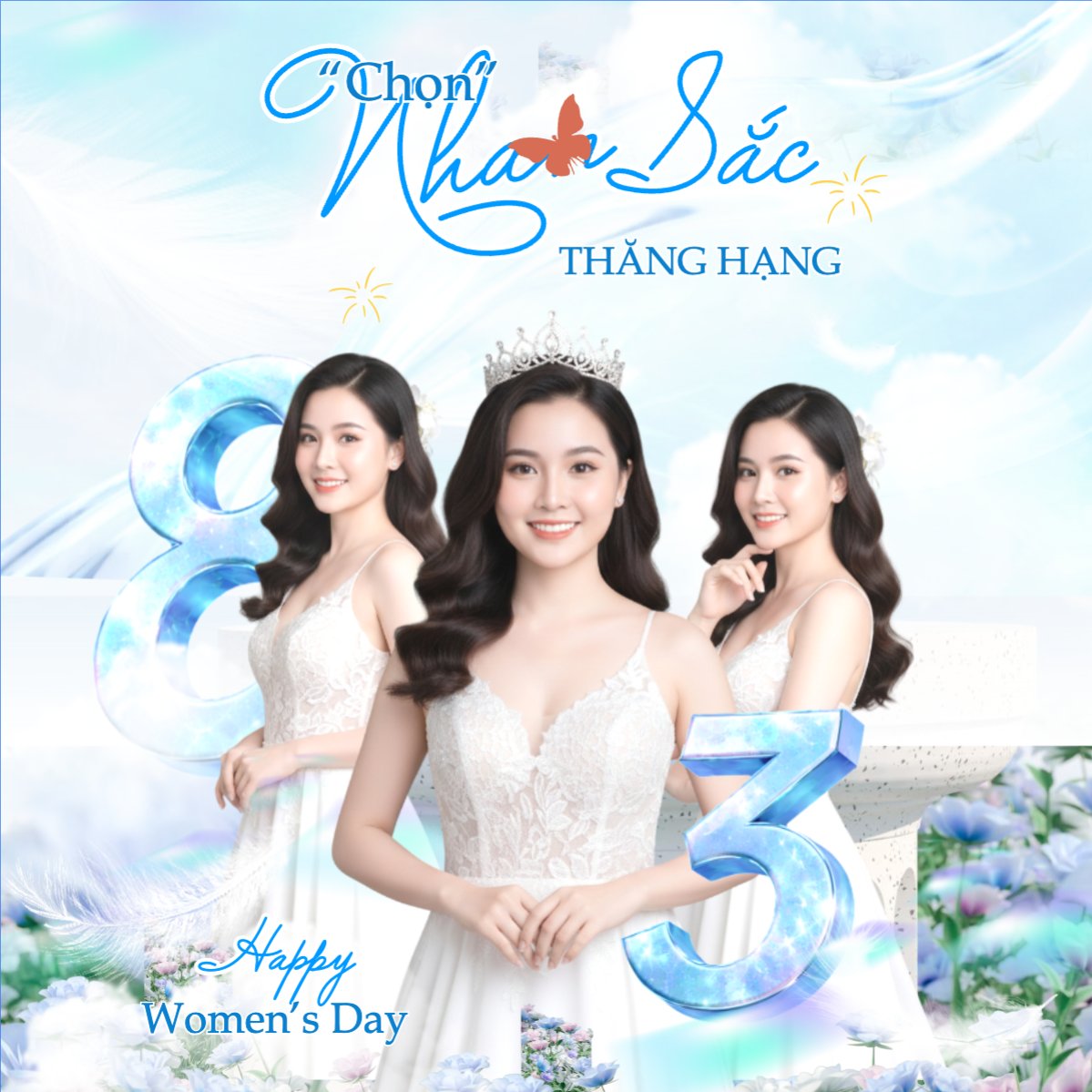 Chọn nhan sắc thăng hạng khí chất 8/3