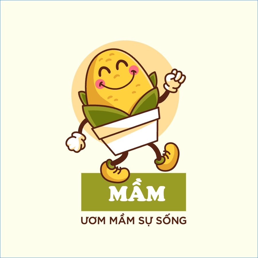 Nông sản, agricultural, farm, cây xanh, tree, cây logo, cute