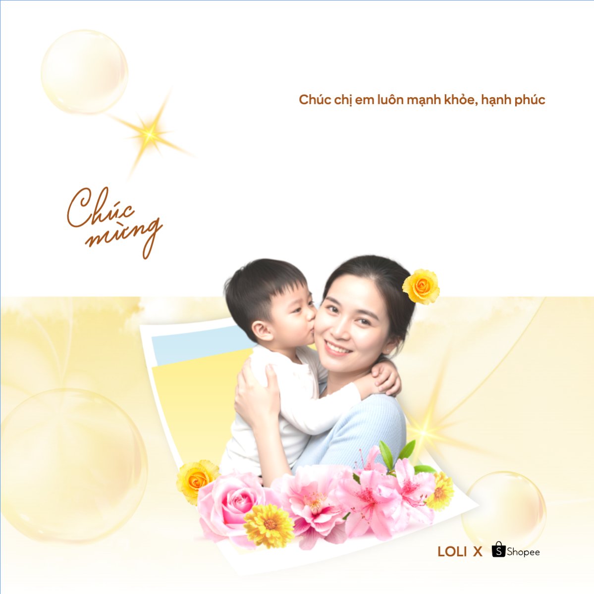 Chúc mừng ngày Quốc tế phụ nữ 8/3