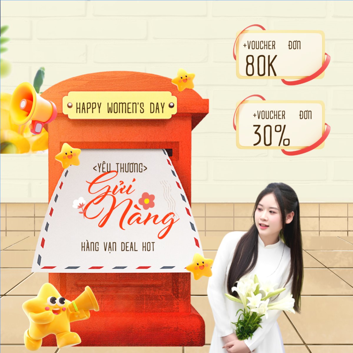Yêu thương gửi nàng hàng vạn deal hot