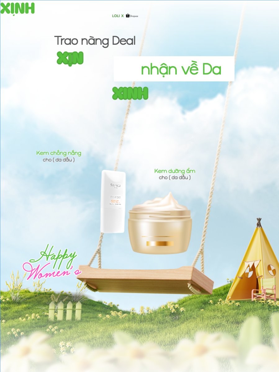 Trao nàng Deal xịn nhận về Da xinh
