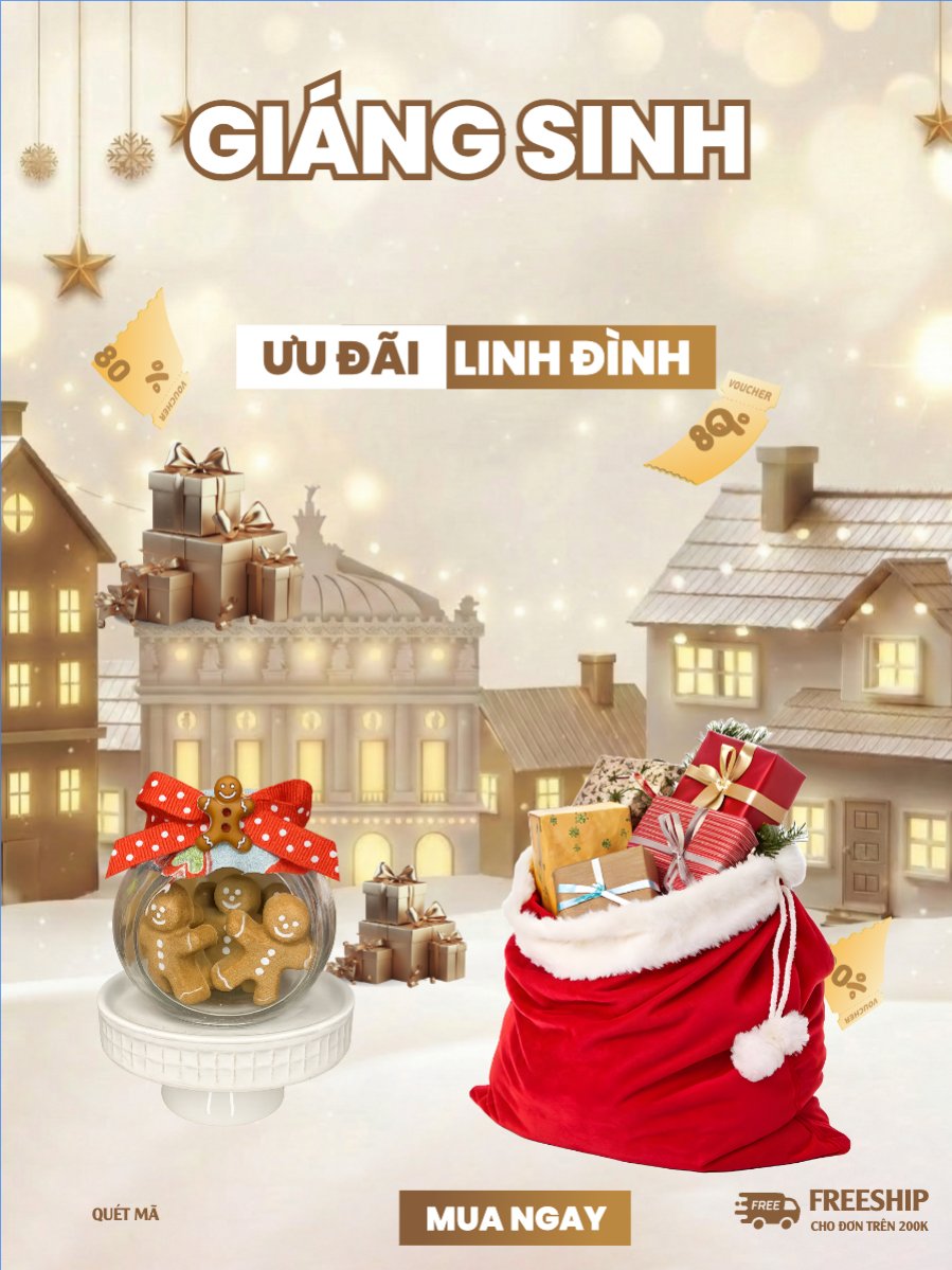 Giáng sinh lung linh ưu đãi linh đình