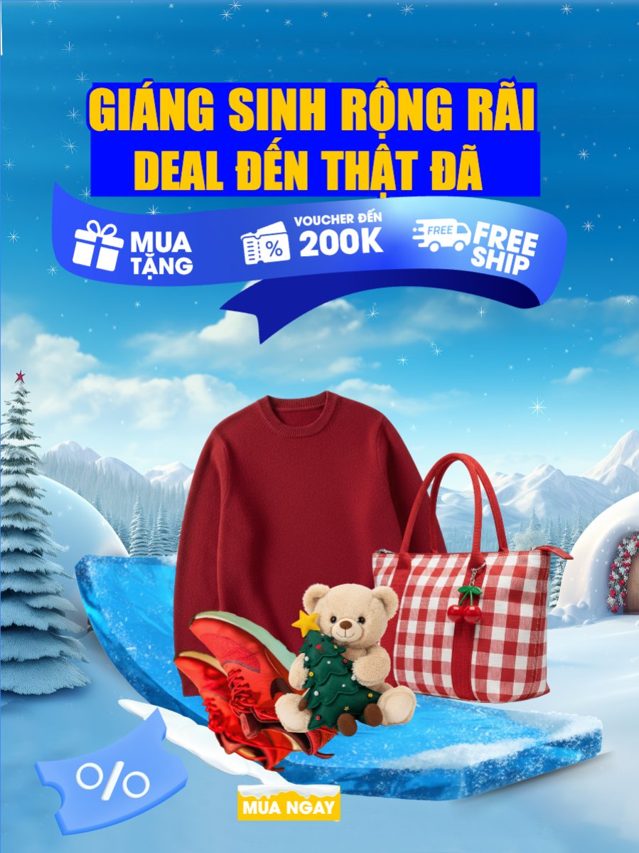 Giáng sinh rộng rãi deal đến thật đã