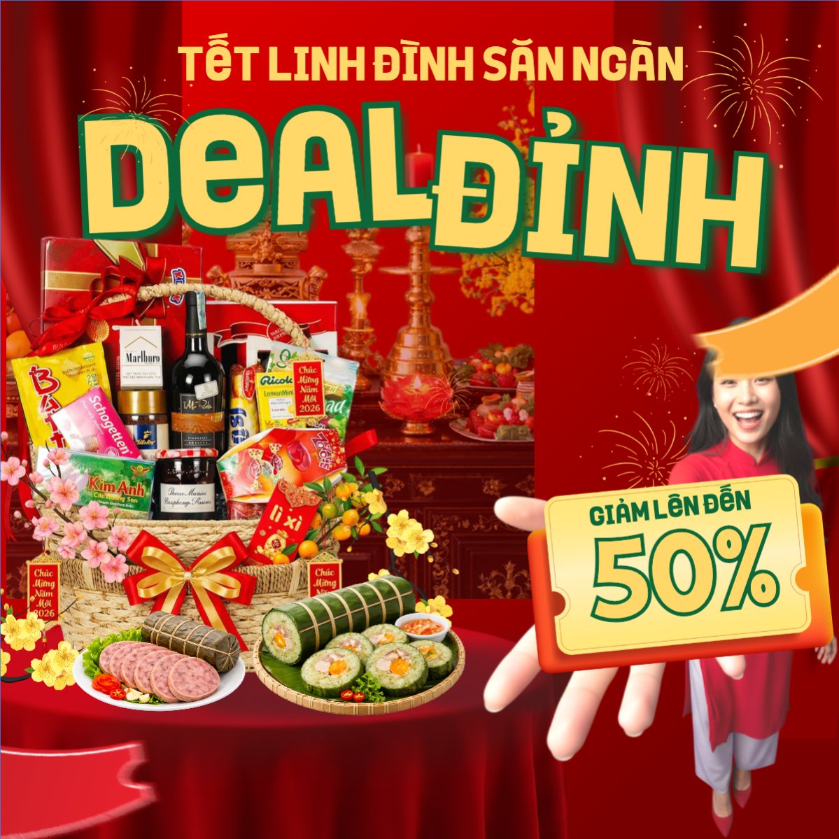 Tết linh đình săn ngàn deal đỉnh