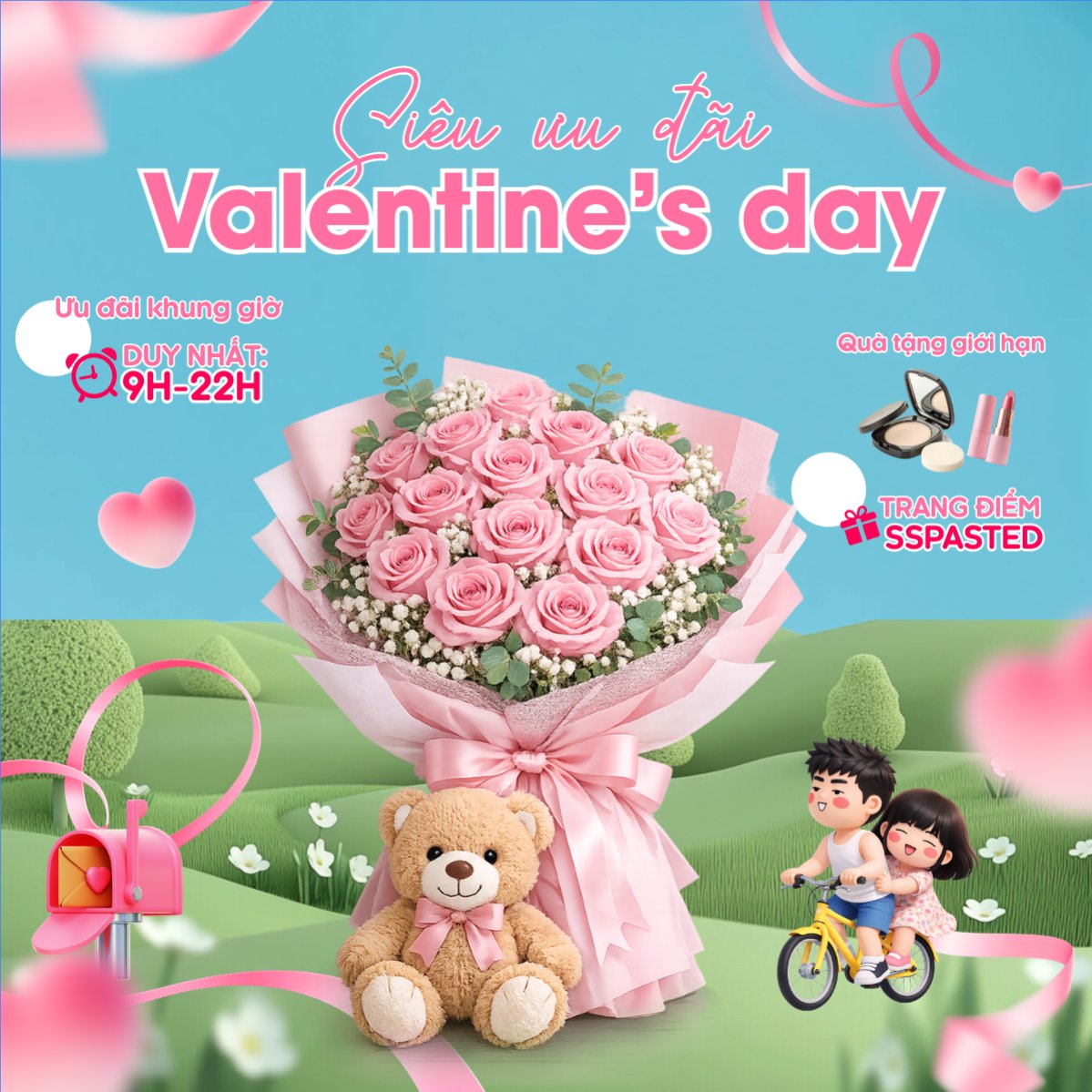 Siêu ưu đãi valentine's day