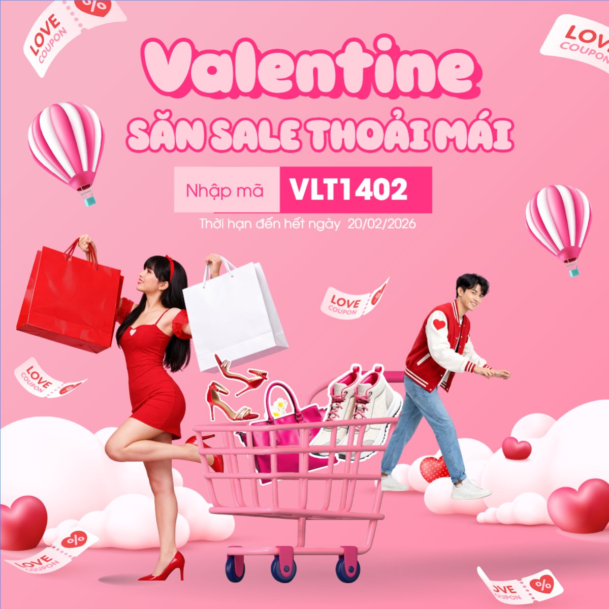 Valentine săn sale thoải mái