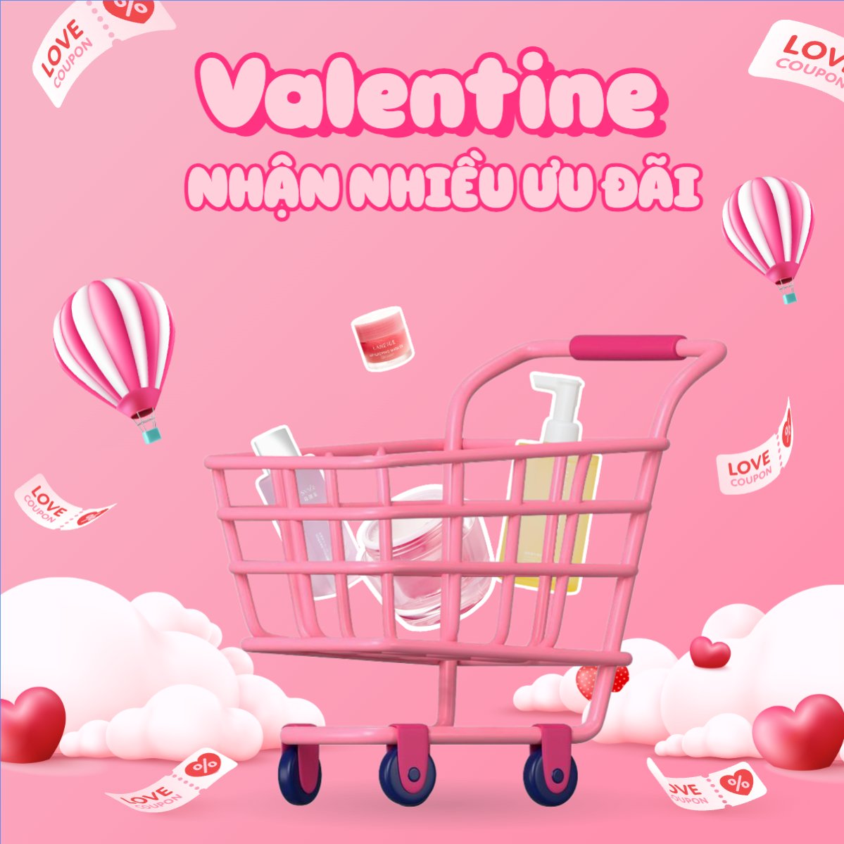 Valentine nhận nhiều ưu đãi