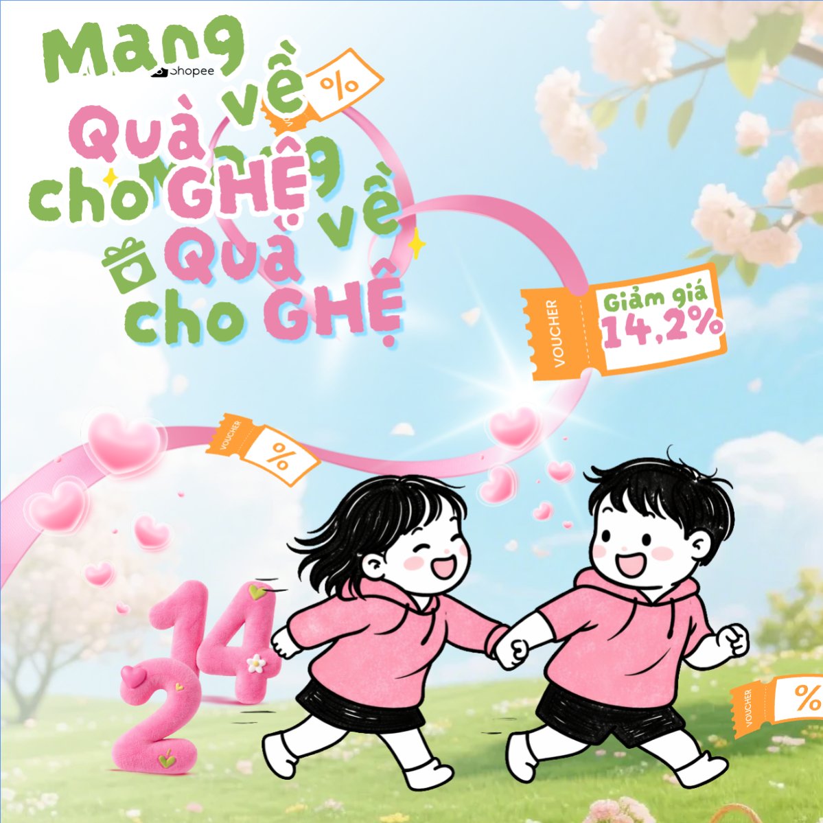 Mang quà về cho ghệ