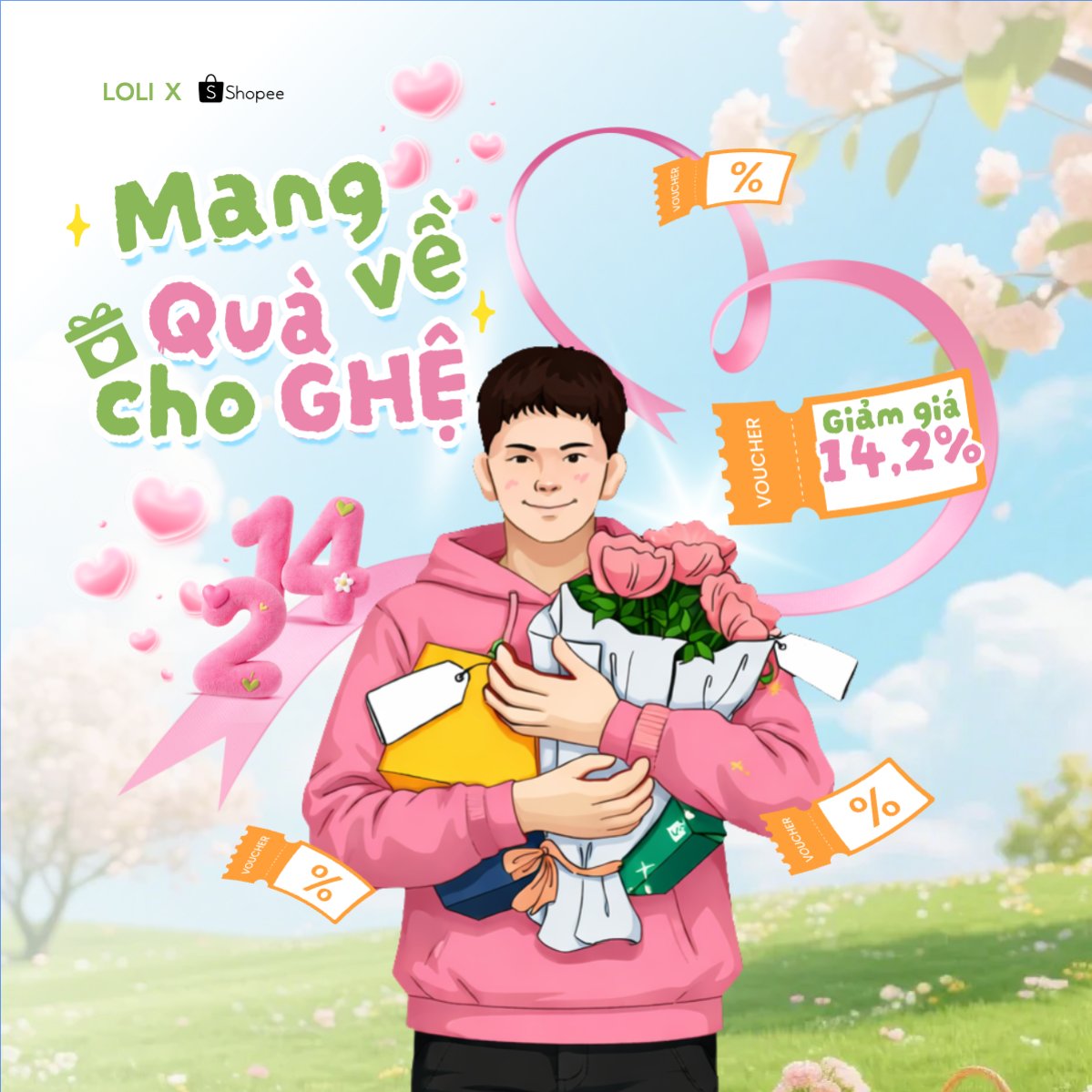 Mang quà về cho ghệ