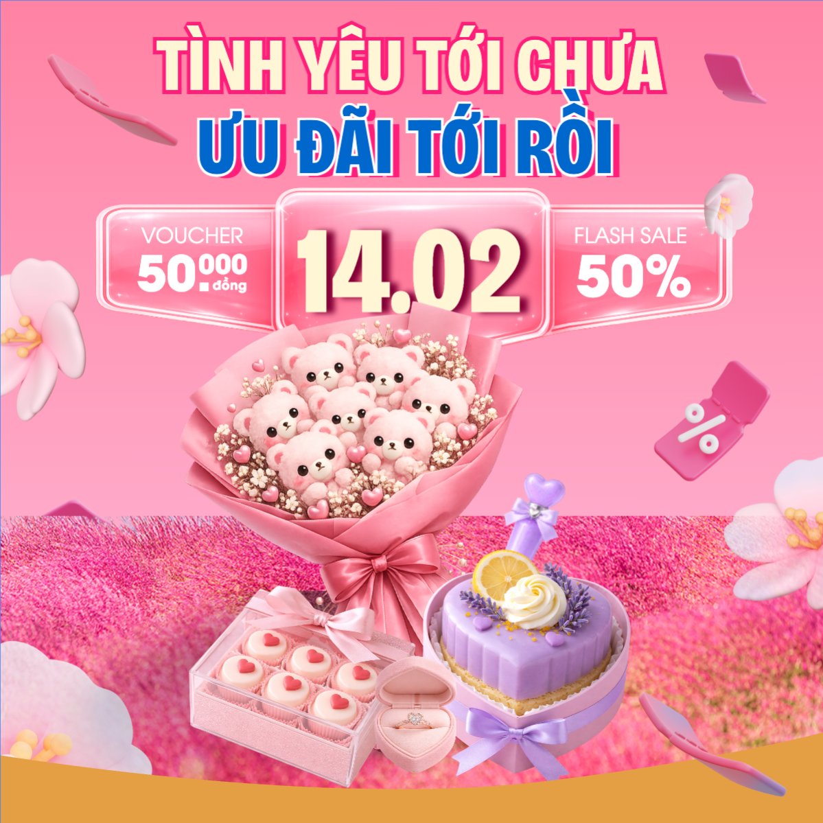 Tình yêu tới chưa ưu đãi tới rồi