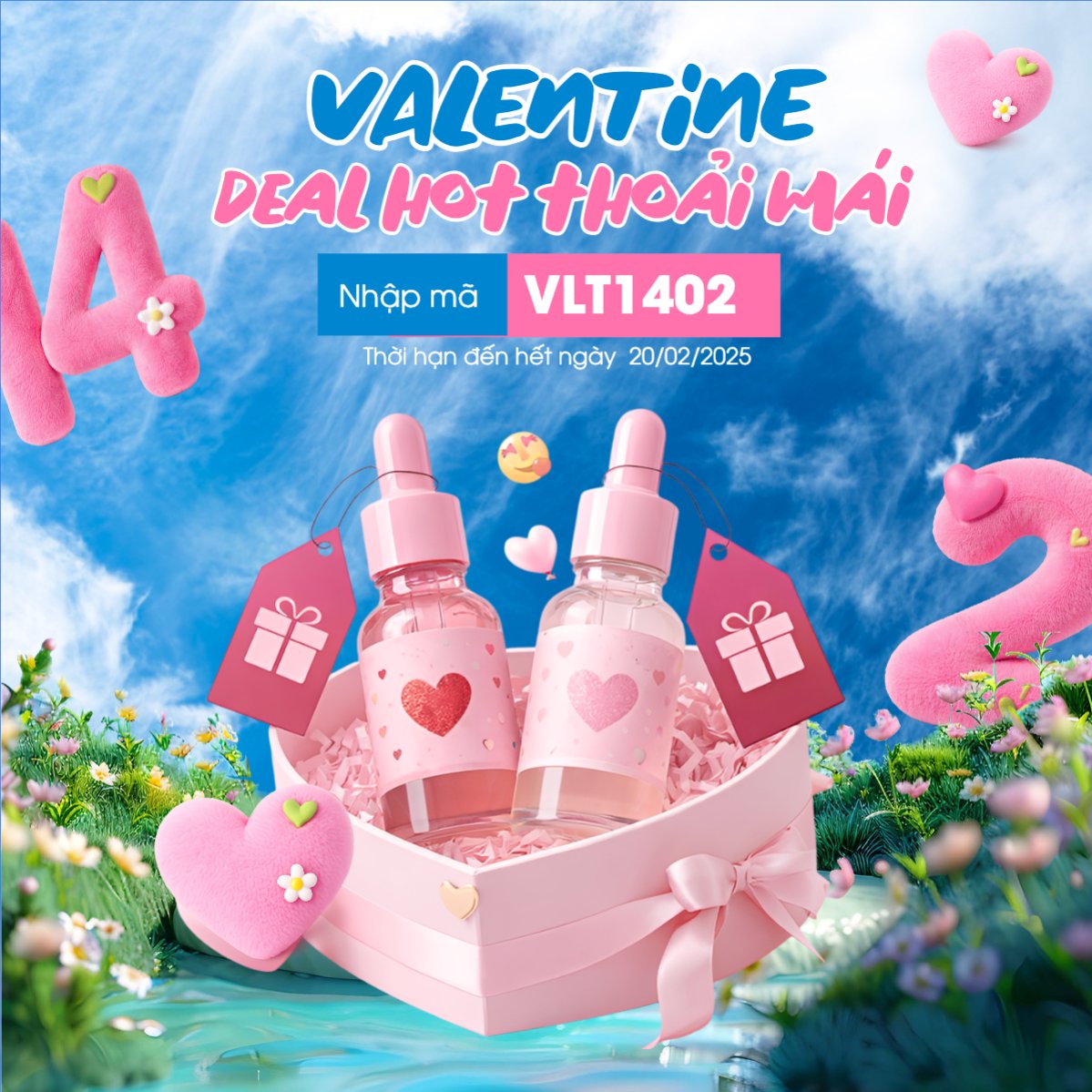 Valentine deal hot thoải mái
