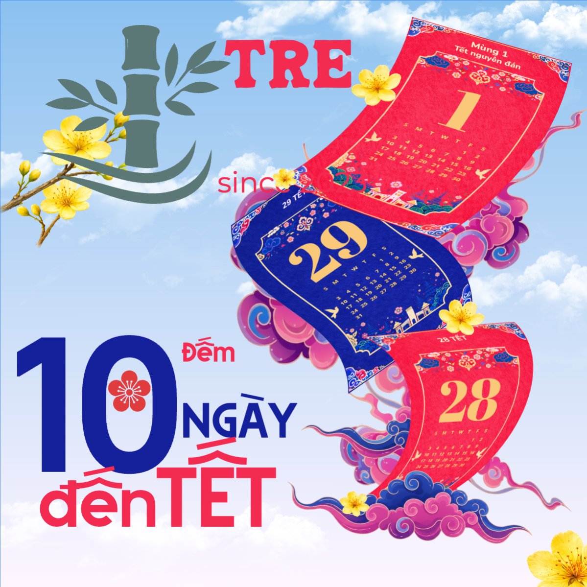 10 ngày đếm ngược đến tết