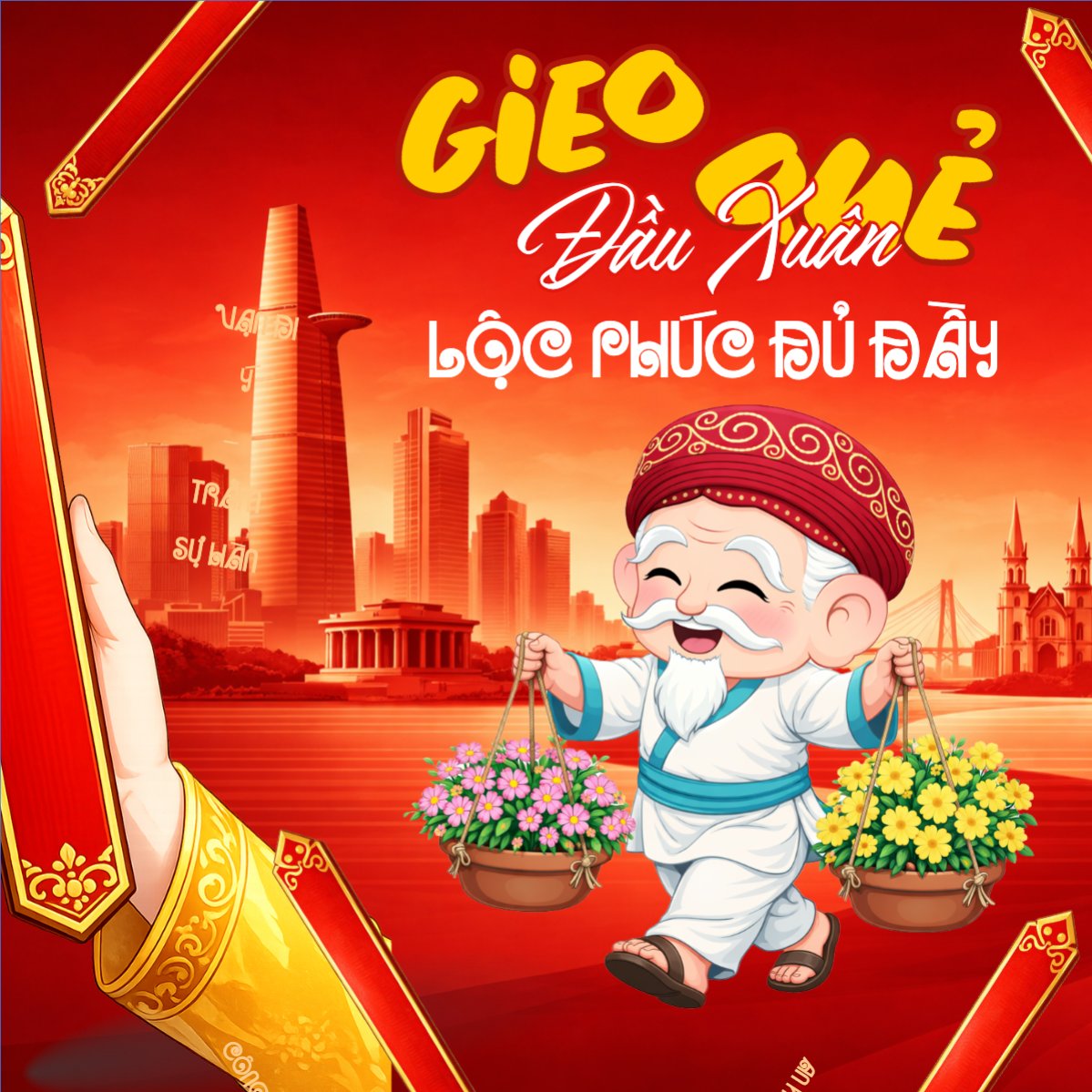 Gieo quẻ đầu xuân lộc phúc đủ đầy