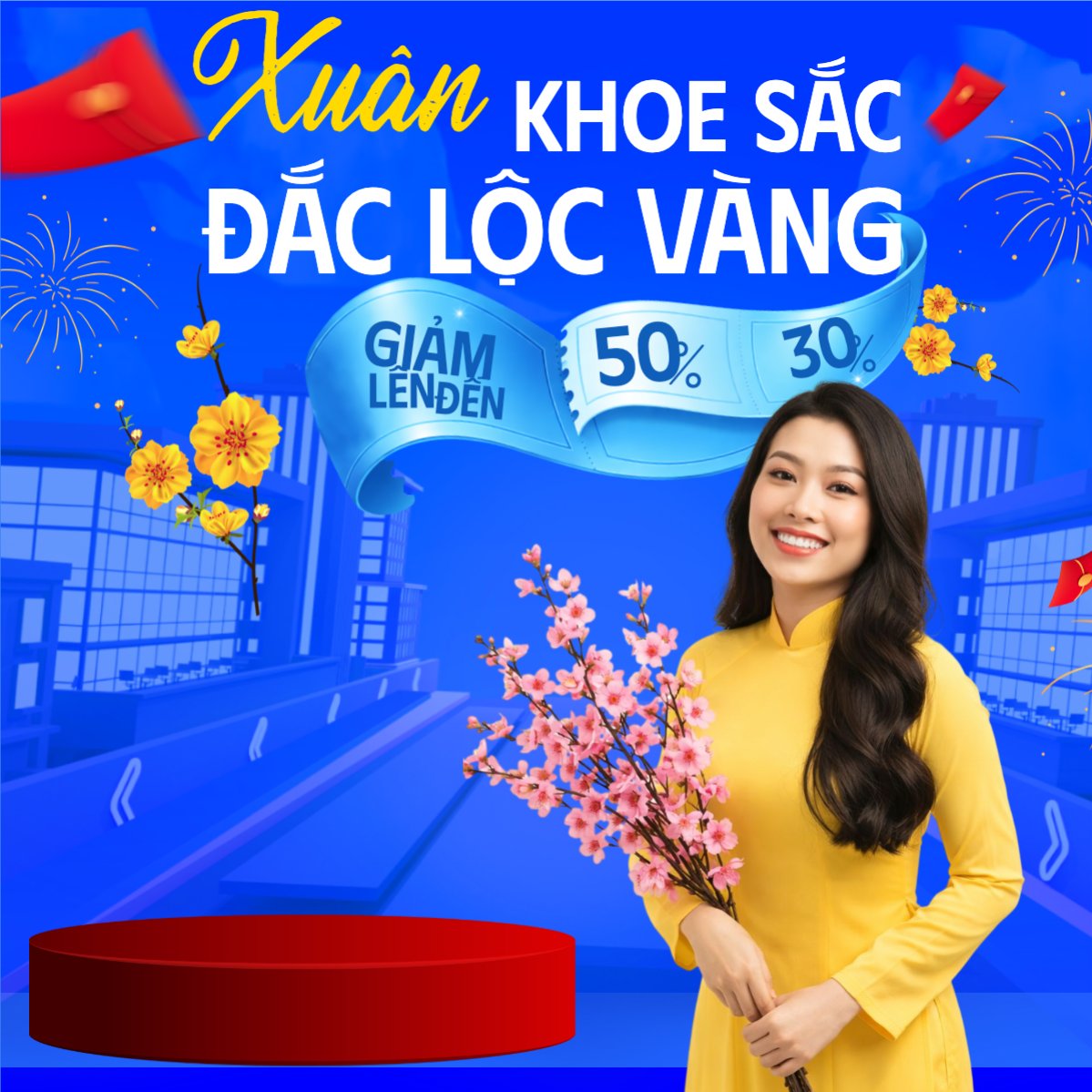Xuân khoe sắc đắc lộc vàng