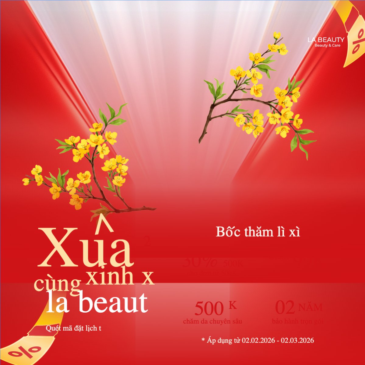 Xuân 2026 xinh xắn cùng La Beauty