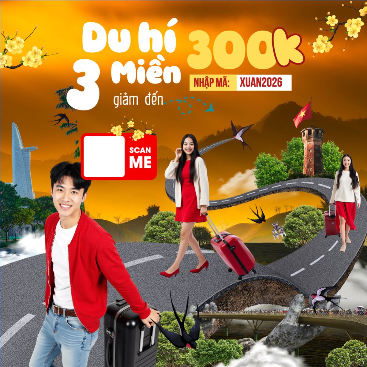 Du hí 3 miền