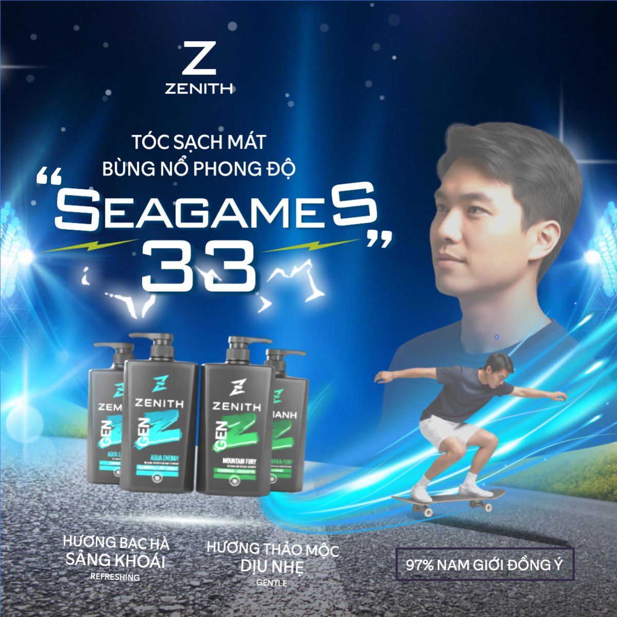 Bùng nổ phong độ Seagame 33