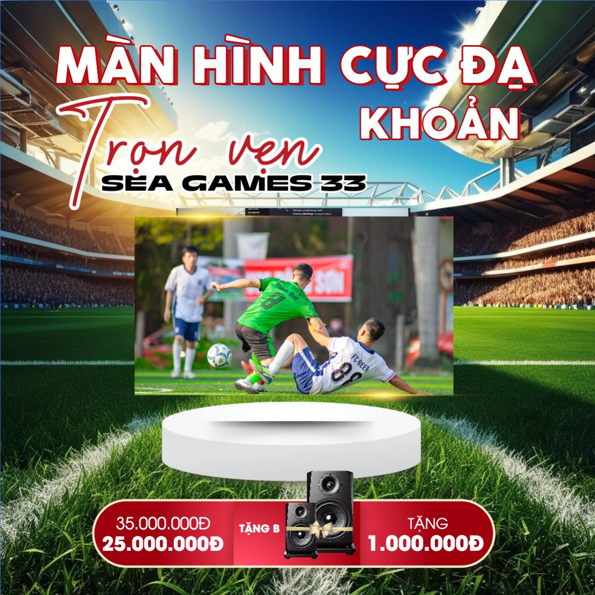 Màn hình cực đại trọn vẹn khoảnh khắc