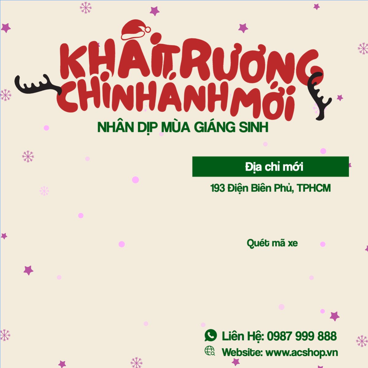 Khai trương chi nhanh mới