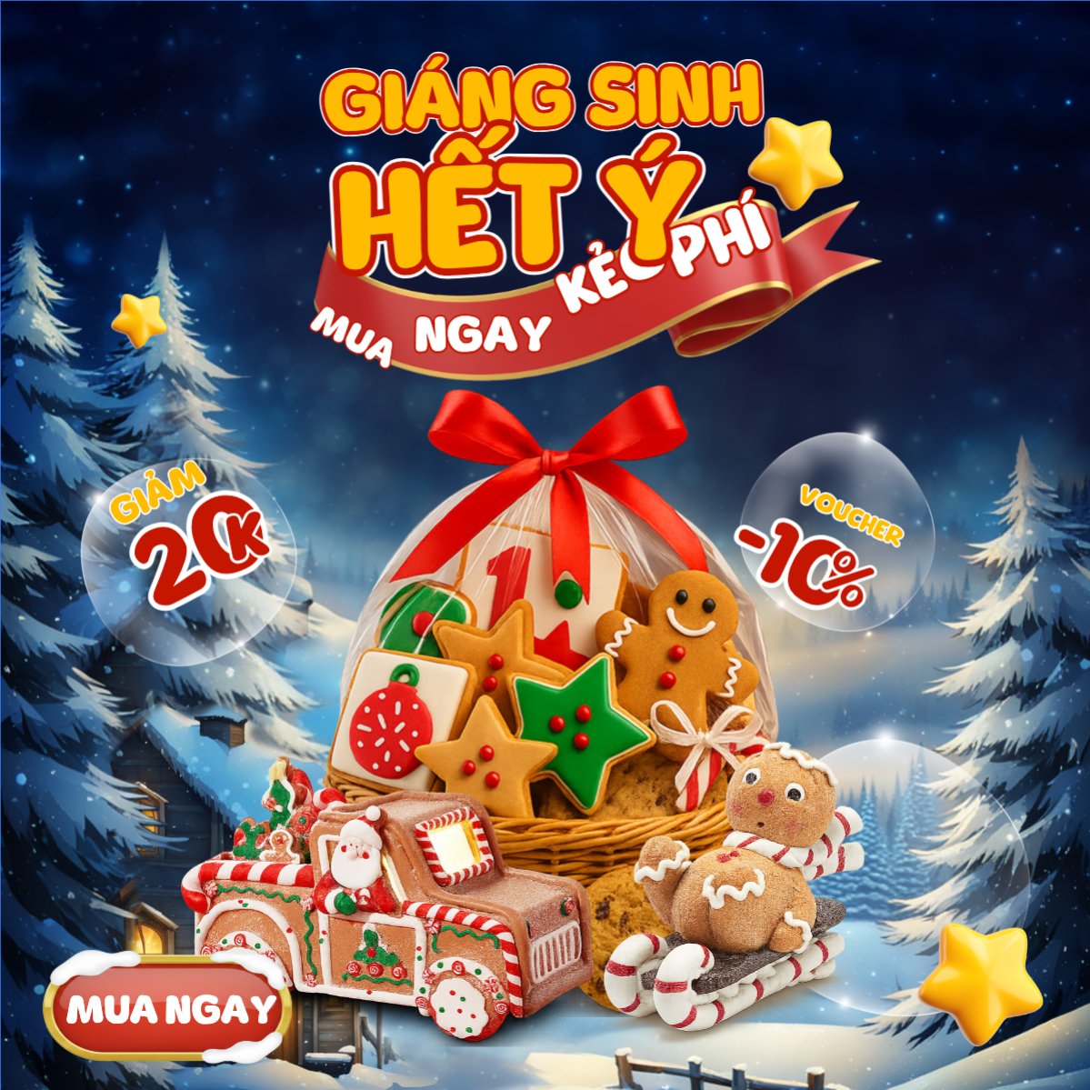 Giáng sinh hết ý mua ngay kẻo phí