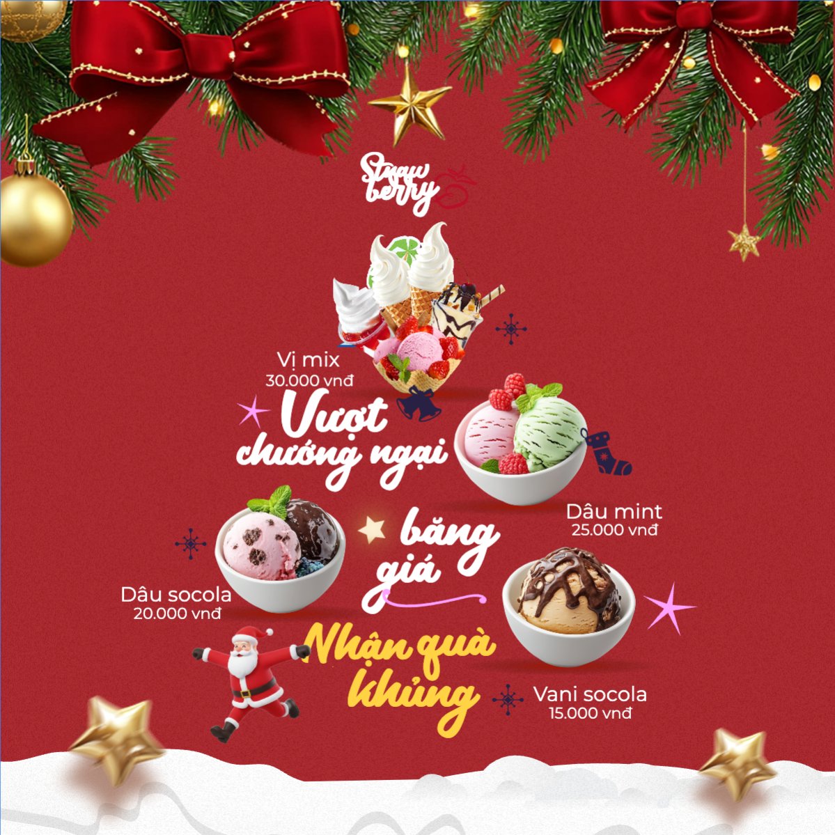 Vượt chướng ngại băng giá nhận quà khủng
