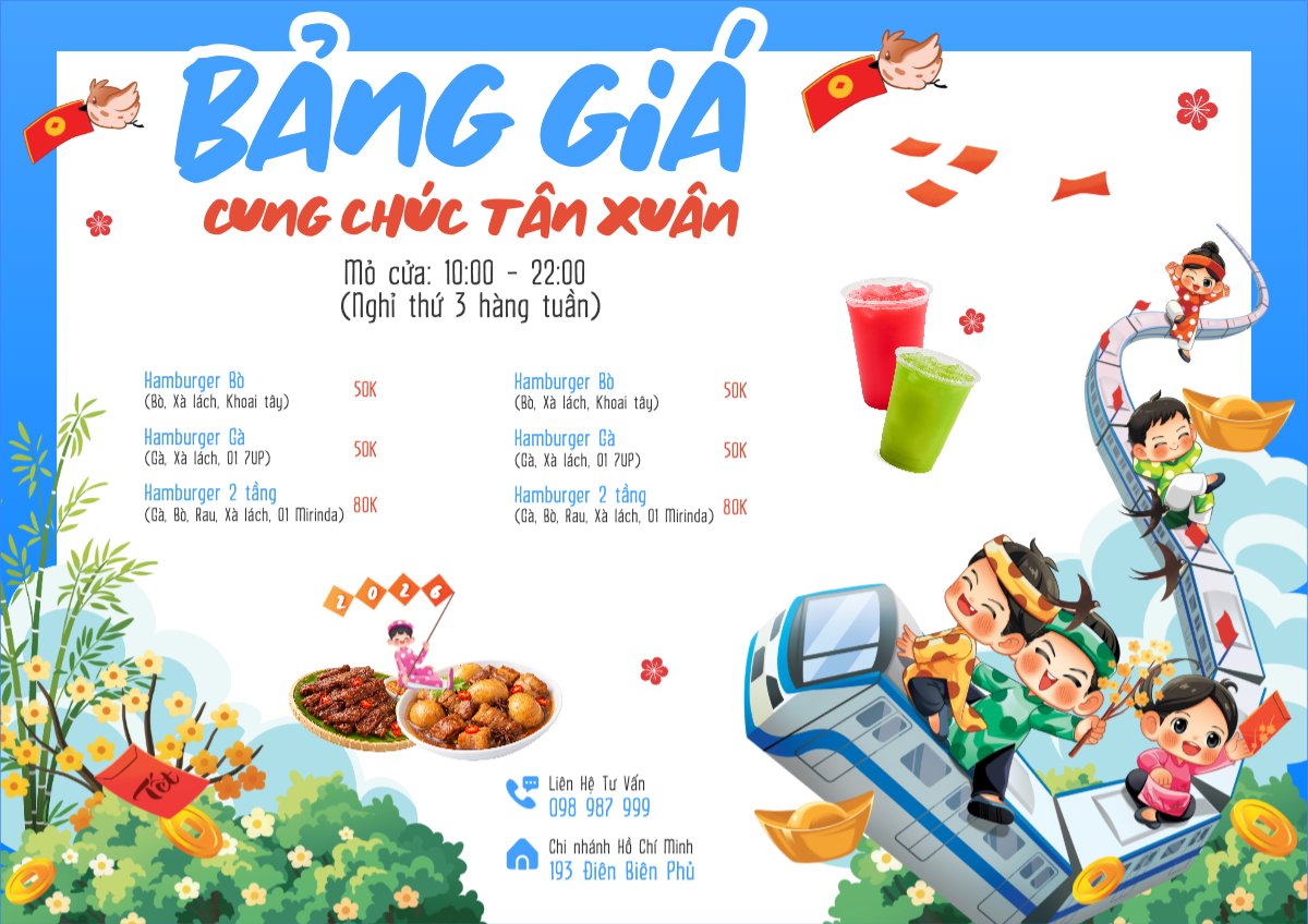 Bảng giá cung chúc tân xuân 2026