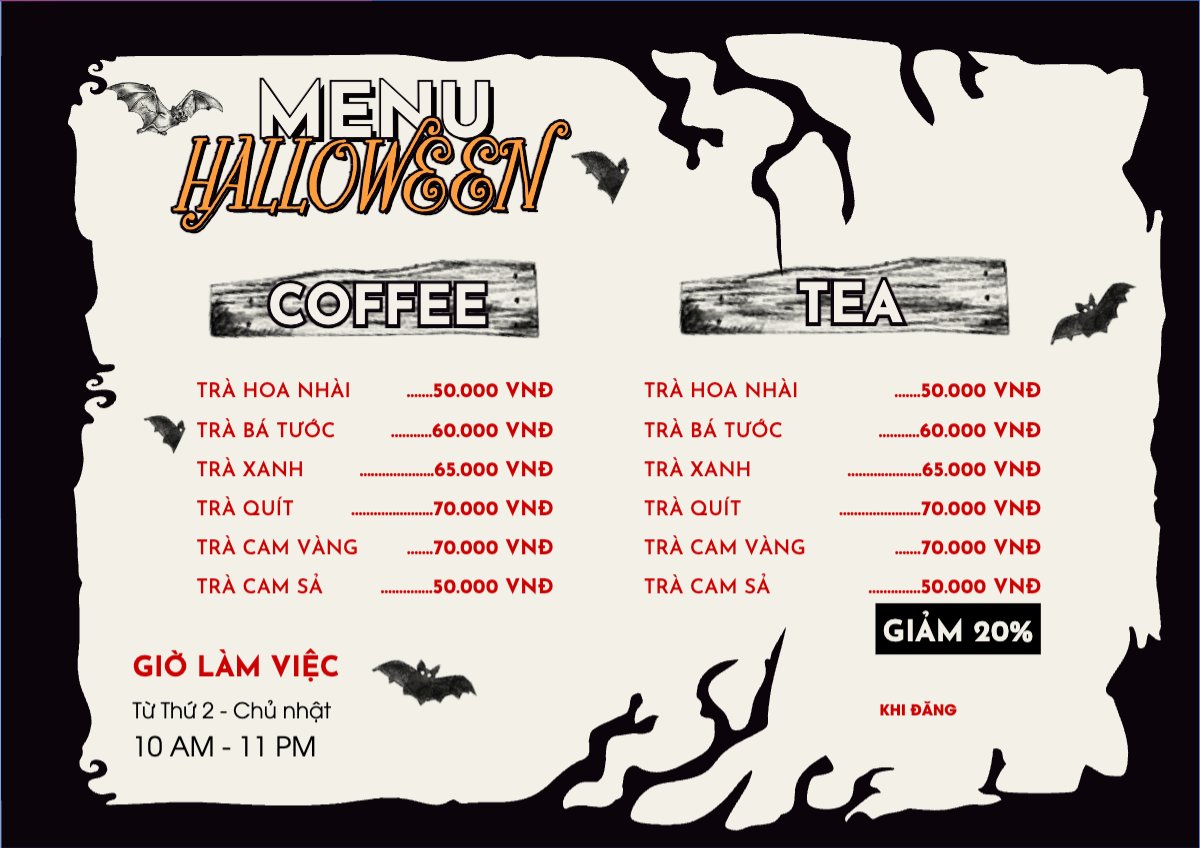 Halloween, lễ hội ma quái, nước uống, drink, ẩm thực, food, dễ thương, cute, chibi, hoạt hình, cartoon