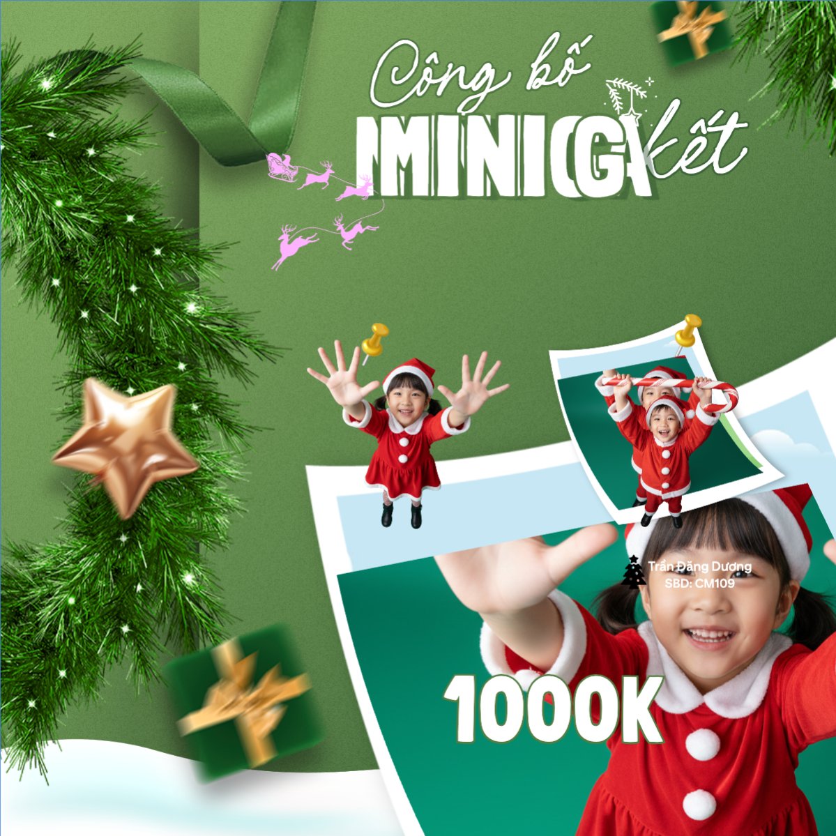 Công bố kết quả mini game