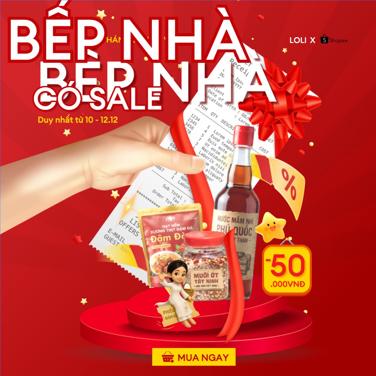 Cuối tháng lương về bếp nhà có sale