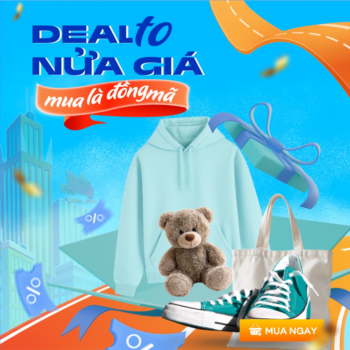 Deal to nửa giá mua là đồng mã