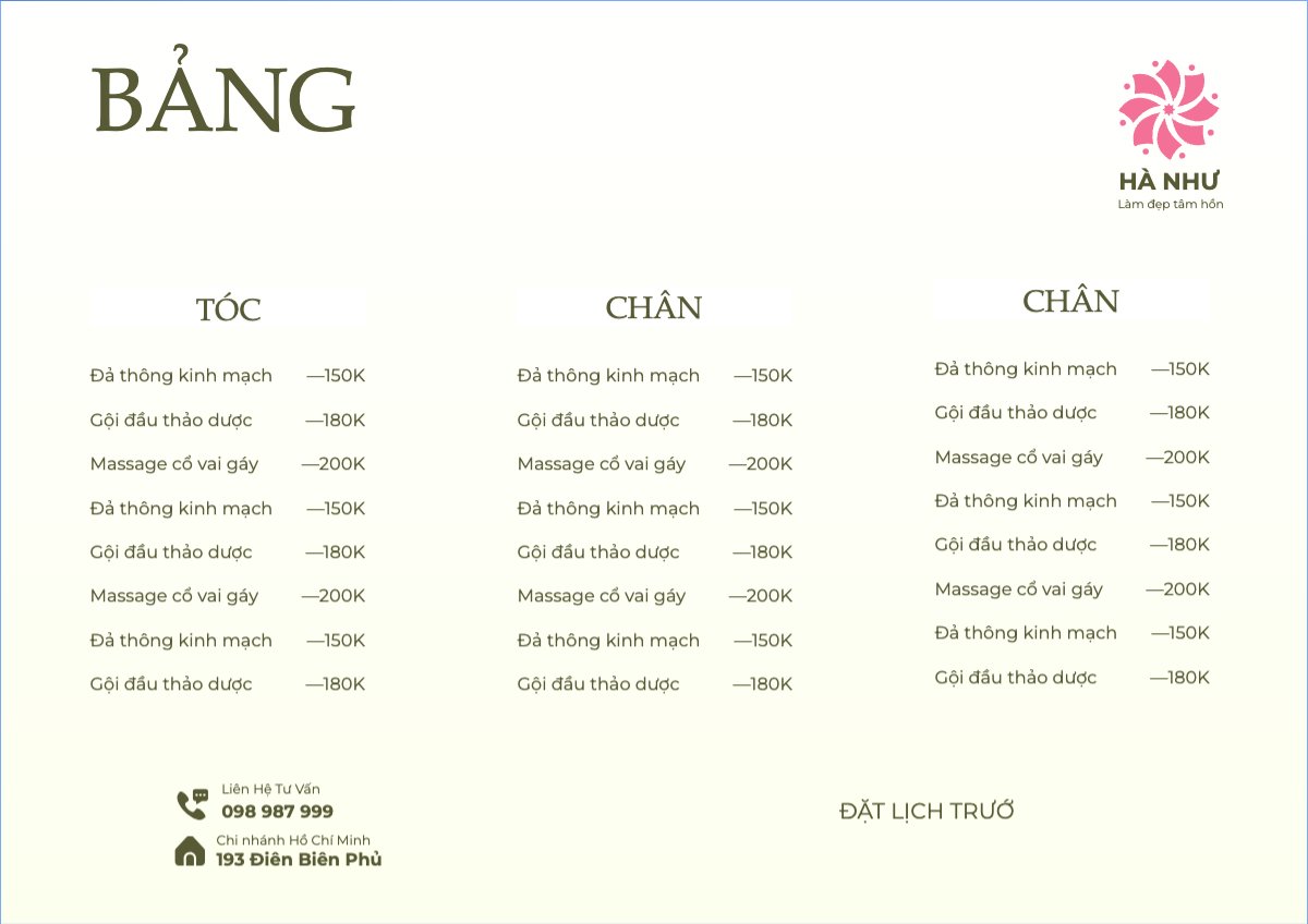 Tiệm tóc, tiệm cắt tóc, salon, nail, spa, beauty, làm đẹp, thẩm mỹ