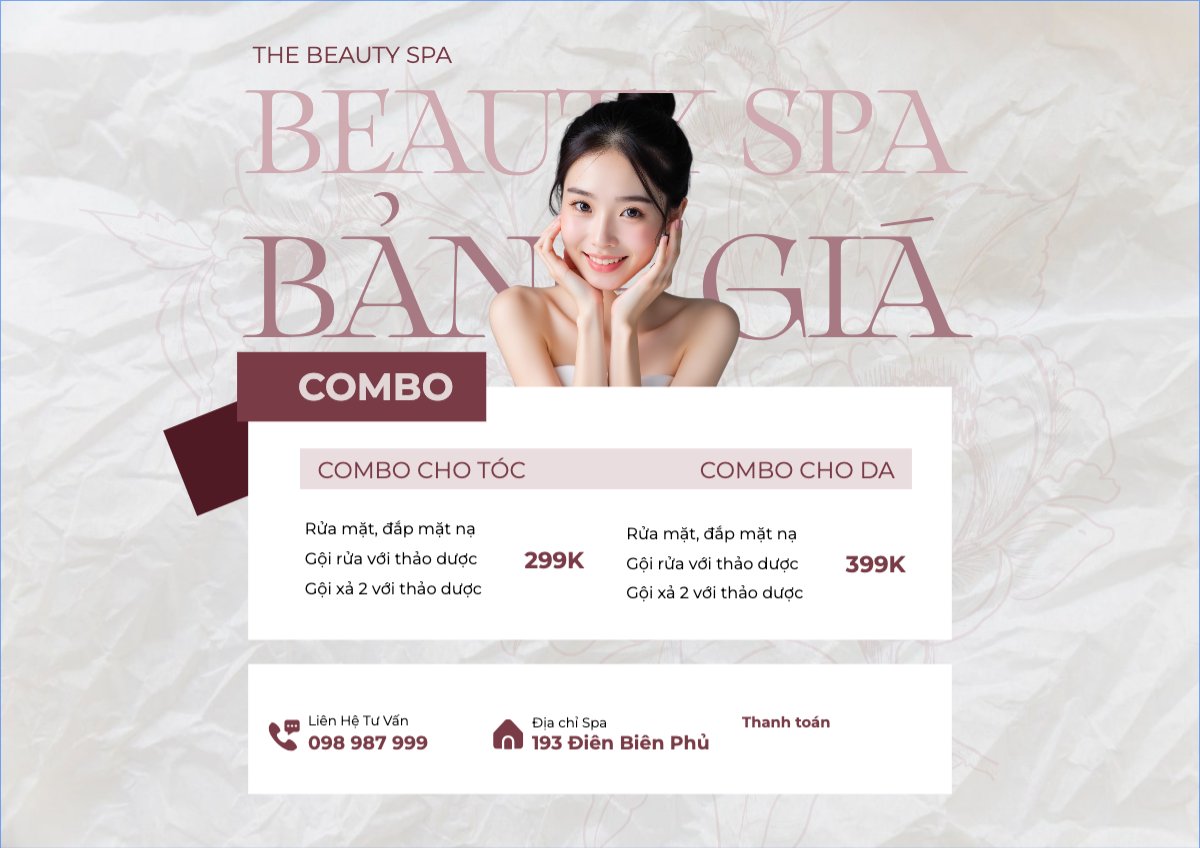 Tiệm tóc, tiệm cắt tóc, salon, nail, spa, beauty, làm đẹp, thẩm mỹ