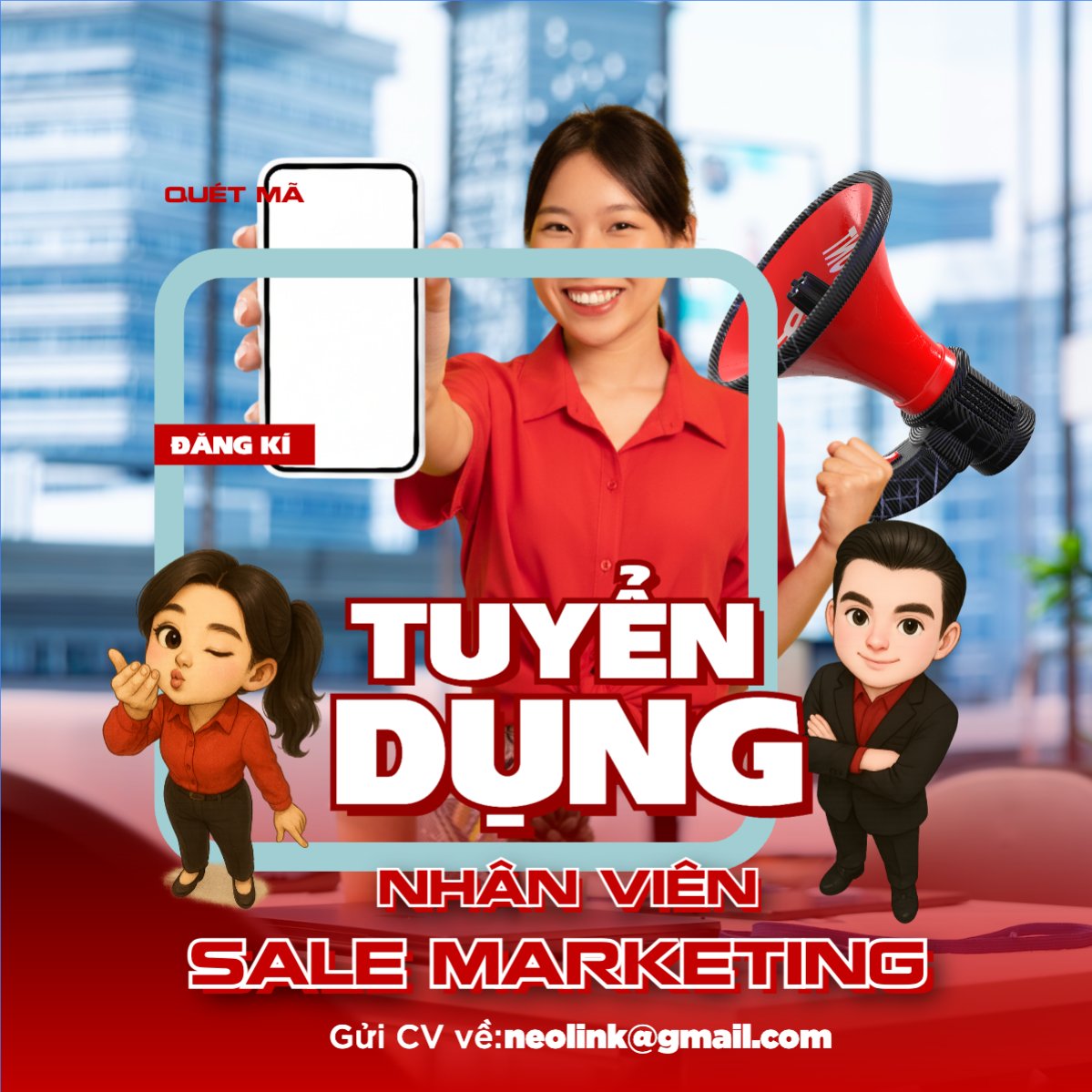 Tuyển dụng sale marketing